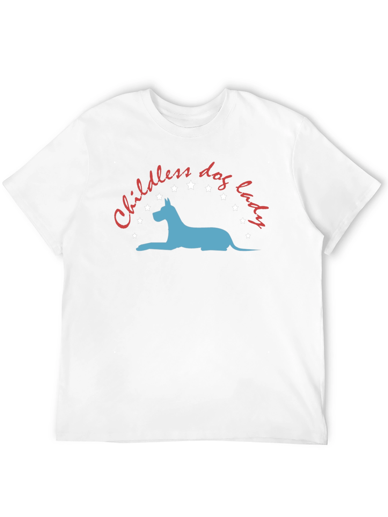 Childless Dog Lady Graphic Tee