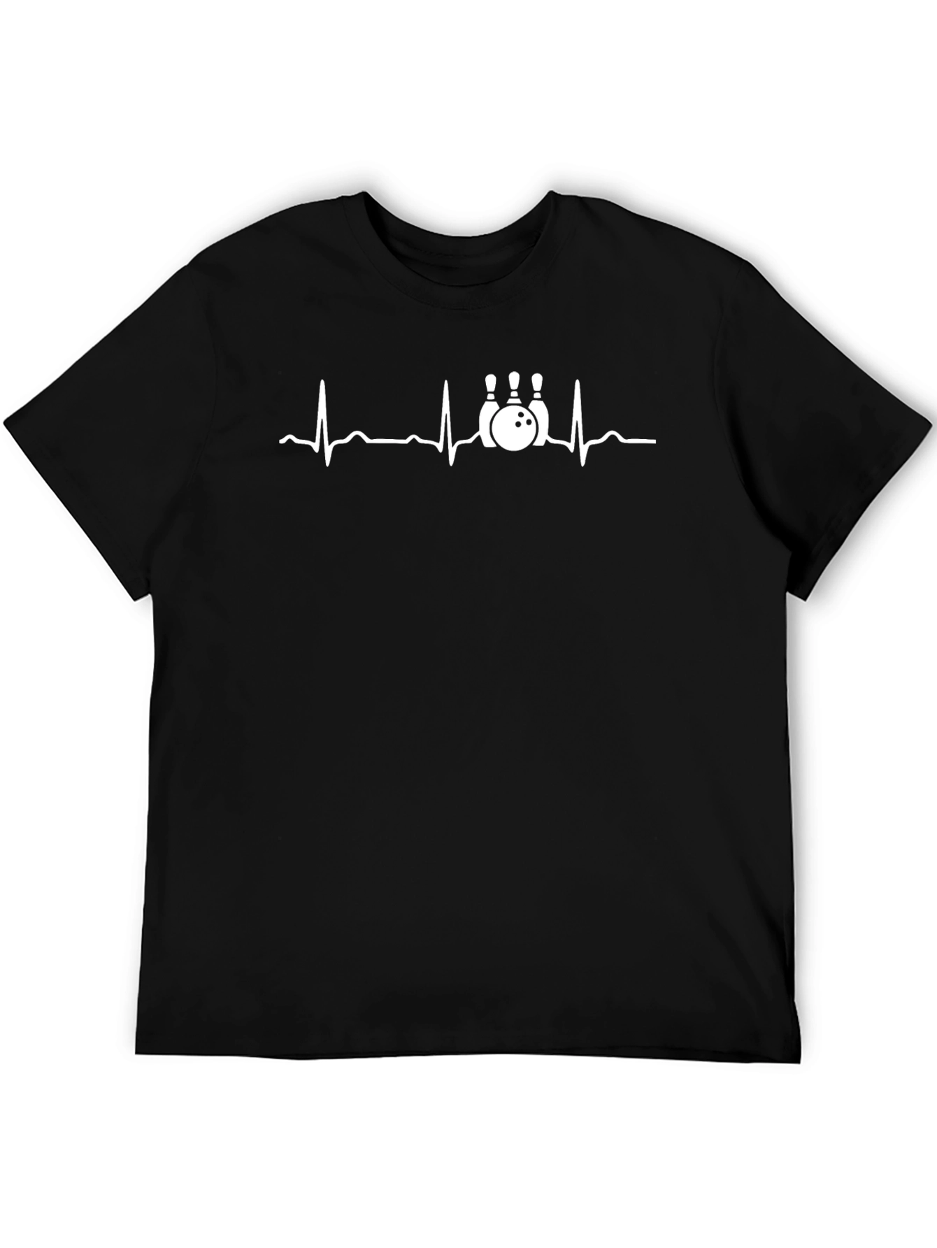 Bowling Heartbeat T-Shirt - Strike Up the Fun!