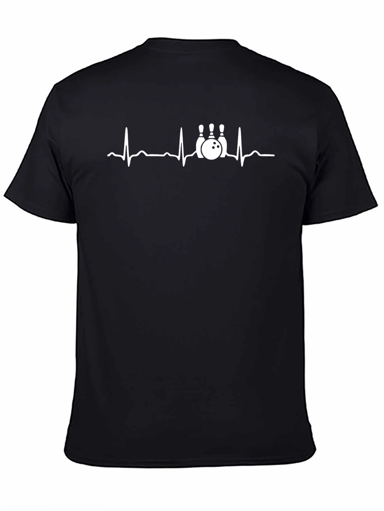 Bowling Heartbeat T-Shirt - Strike Up the Fun!