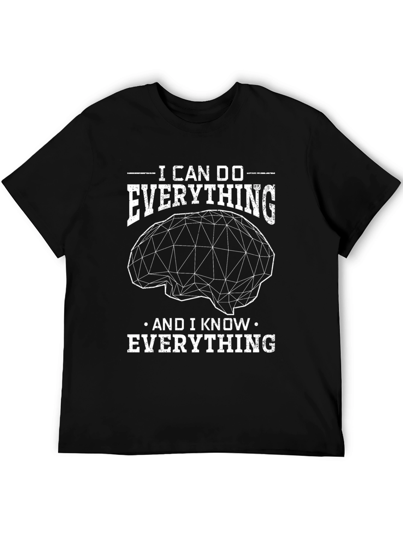 I Can Do Everything Brain Graphic T-Shirt