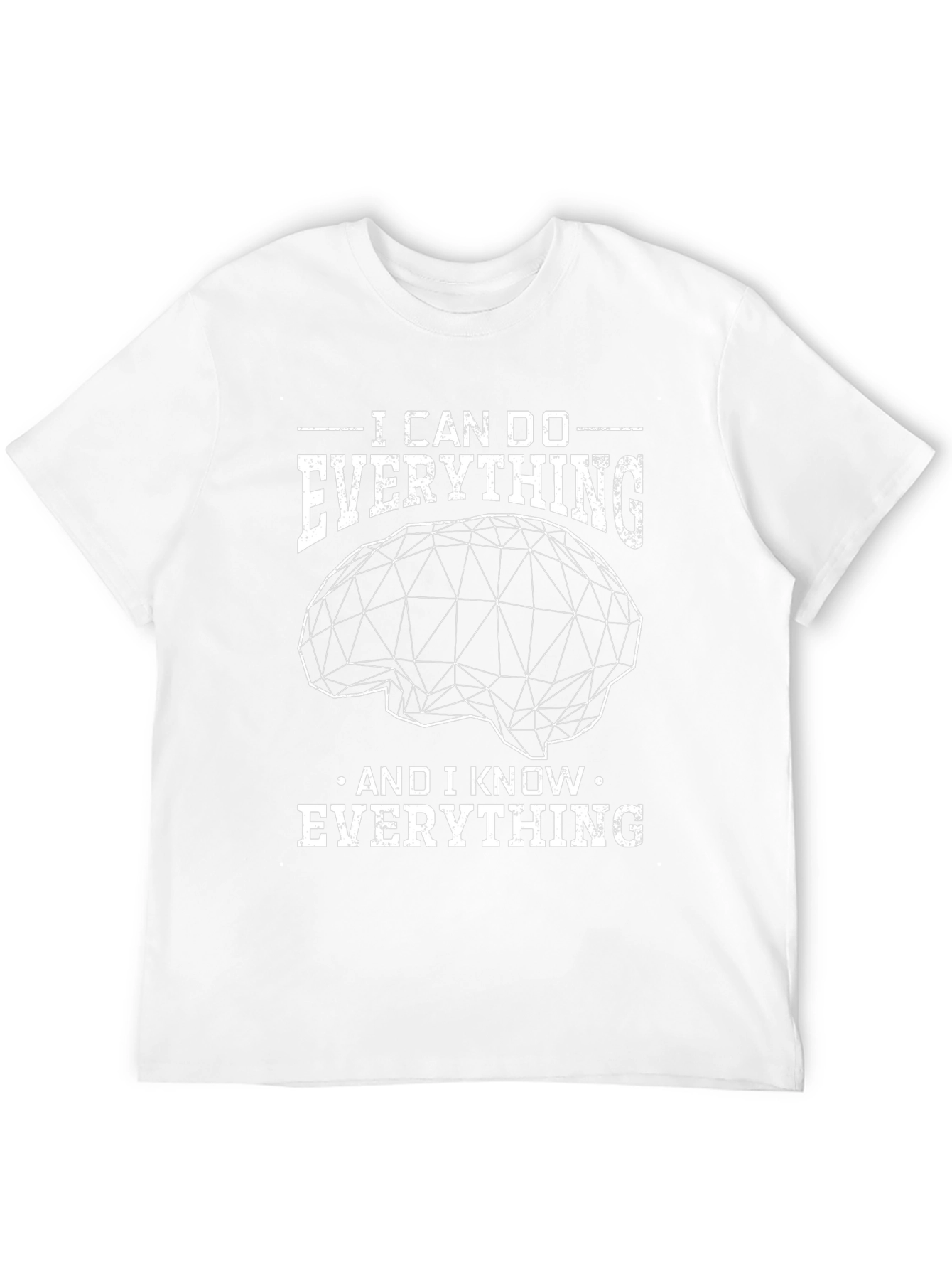 I Can Do Everything Brain Graphic T-Shirt