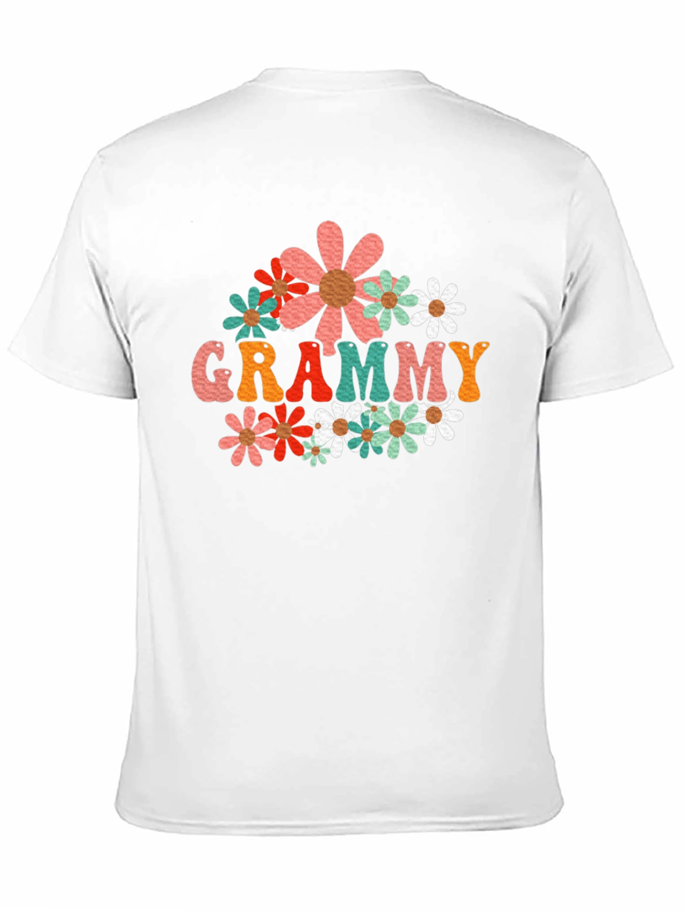 Retro Floral Grammy Graphic Tee