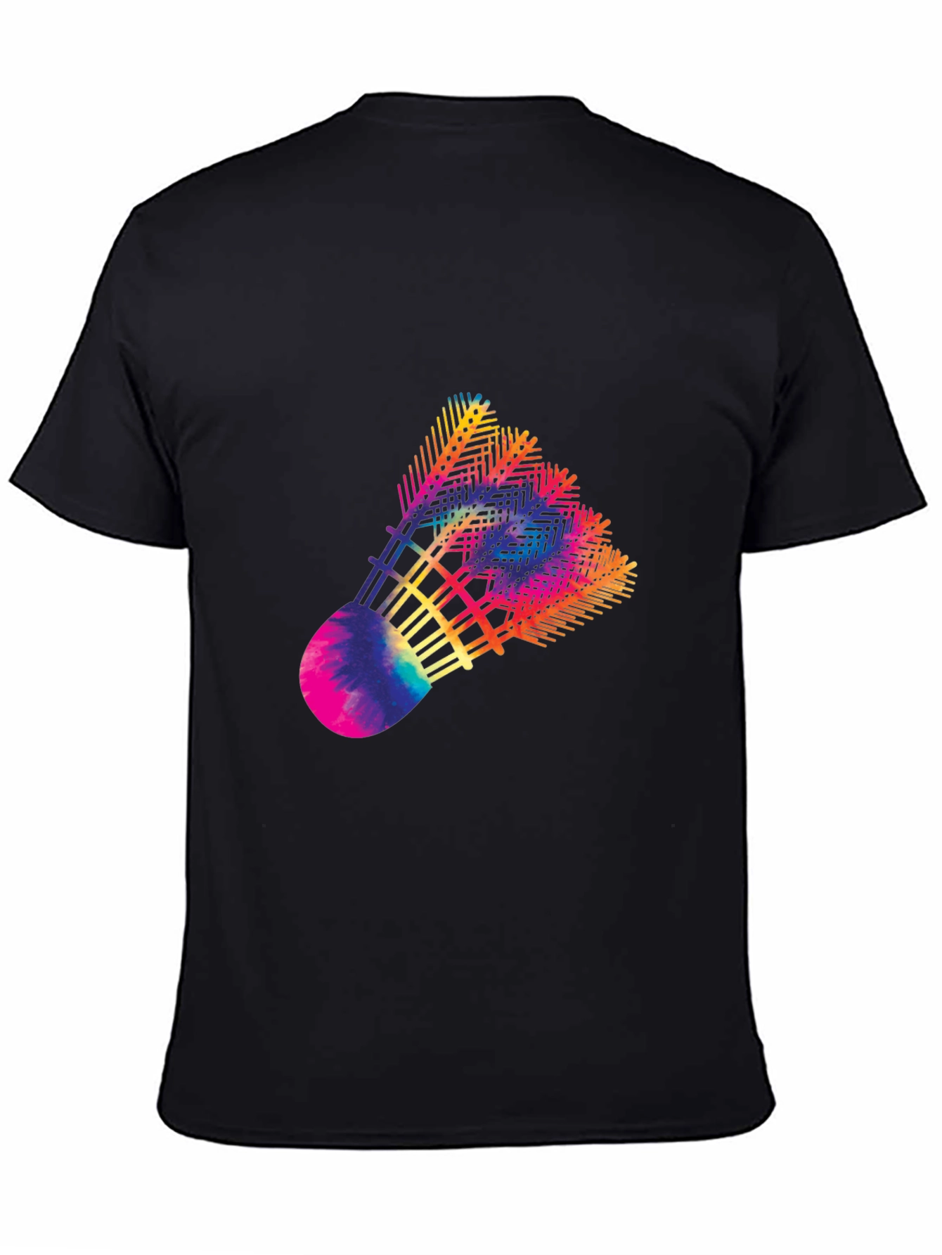 Rainbow Shuttlecock Graphic Tee