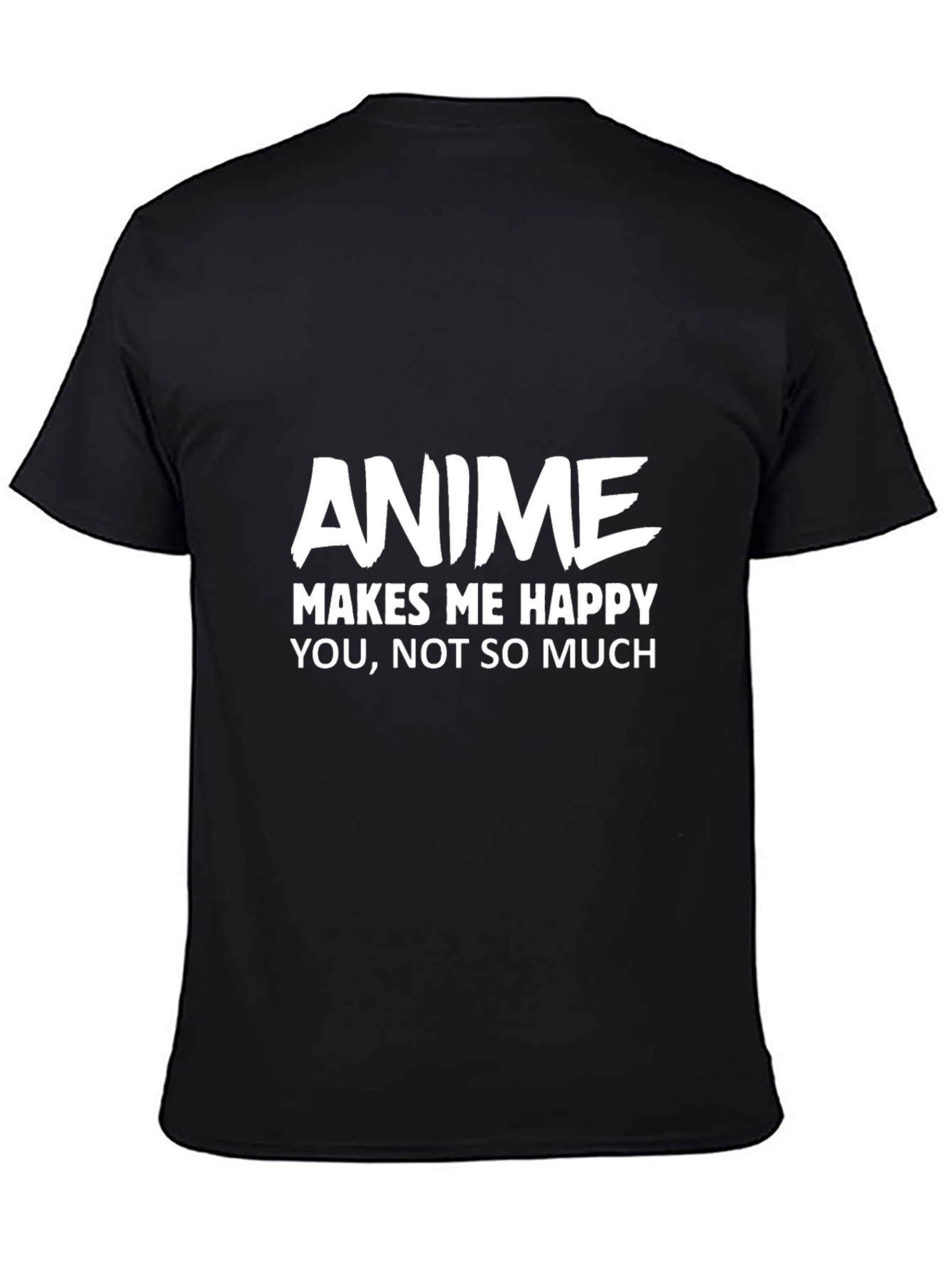 Anime Makes Me Happy Graphic T-Shirt