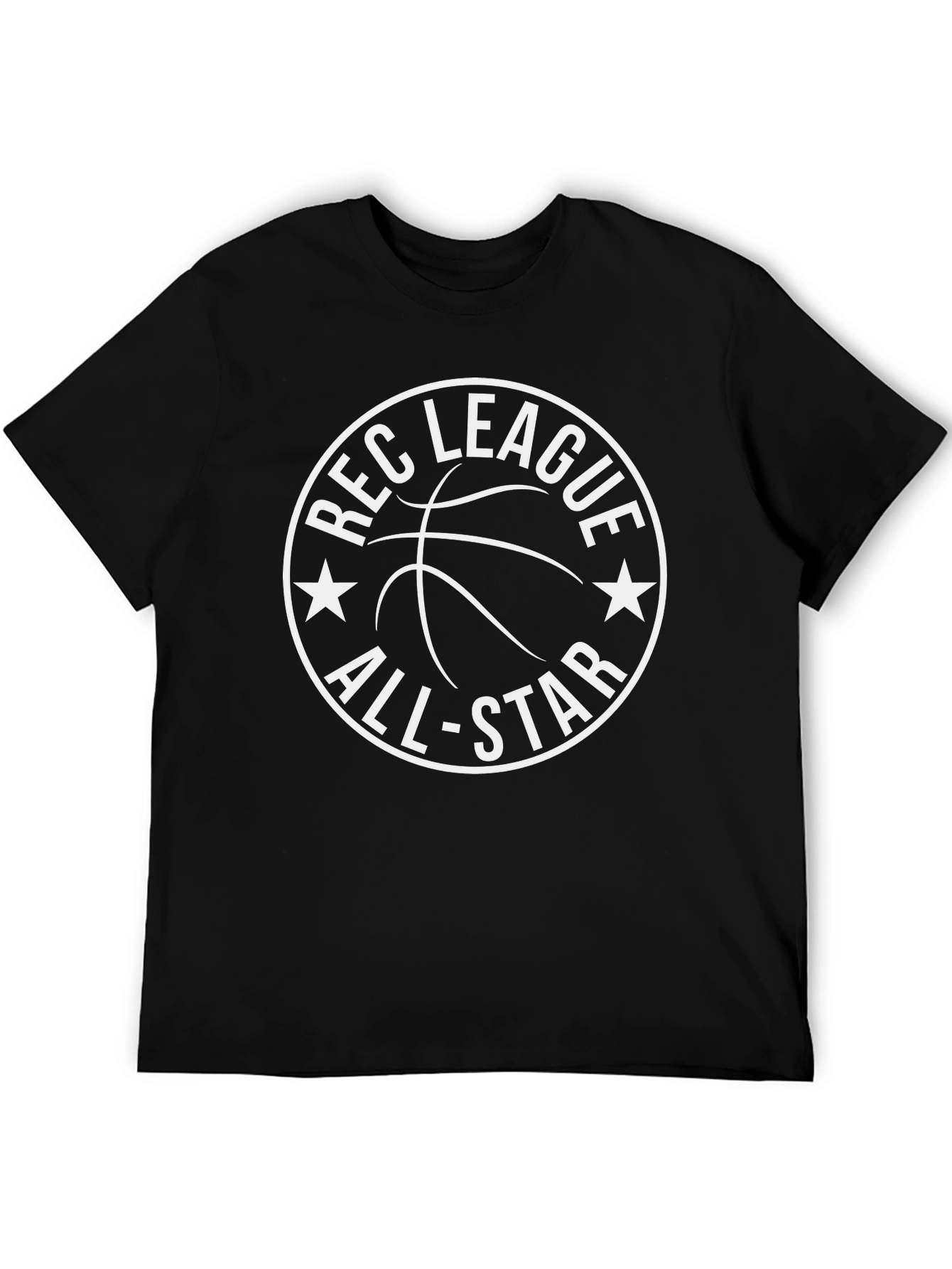 Rec League All-Star Basketball Graphic Tee