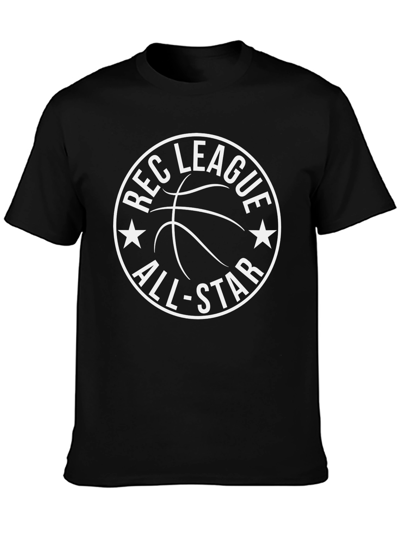 Rec League All-Star Basketball Graphic Tee