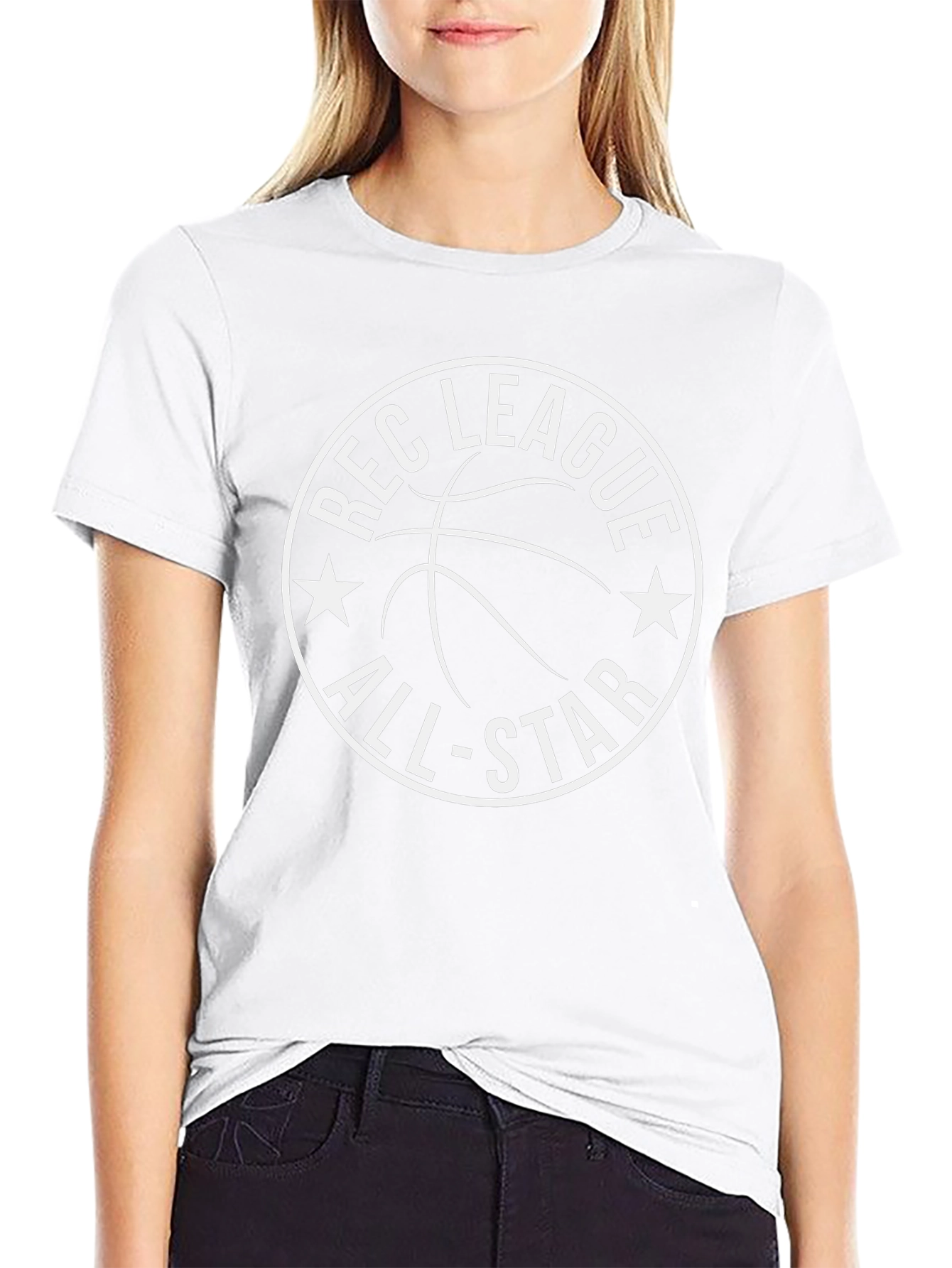 Rec League All-Star Basketball Graphic Tee