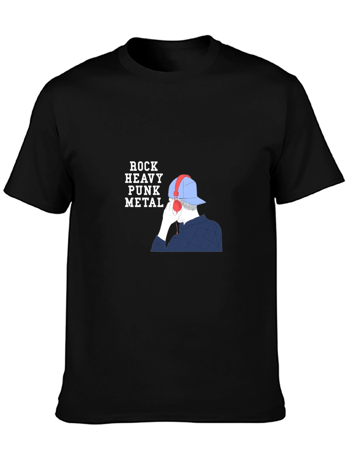 Rock Heavy Punk Metal Graphic T-Shirt