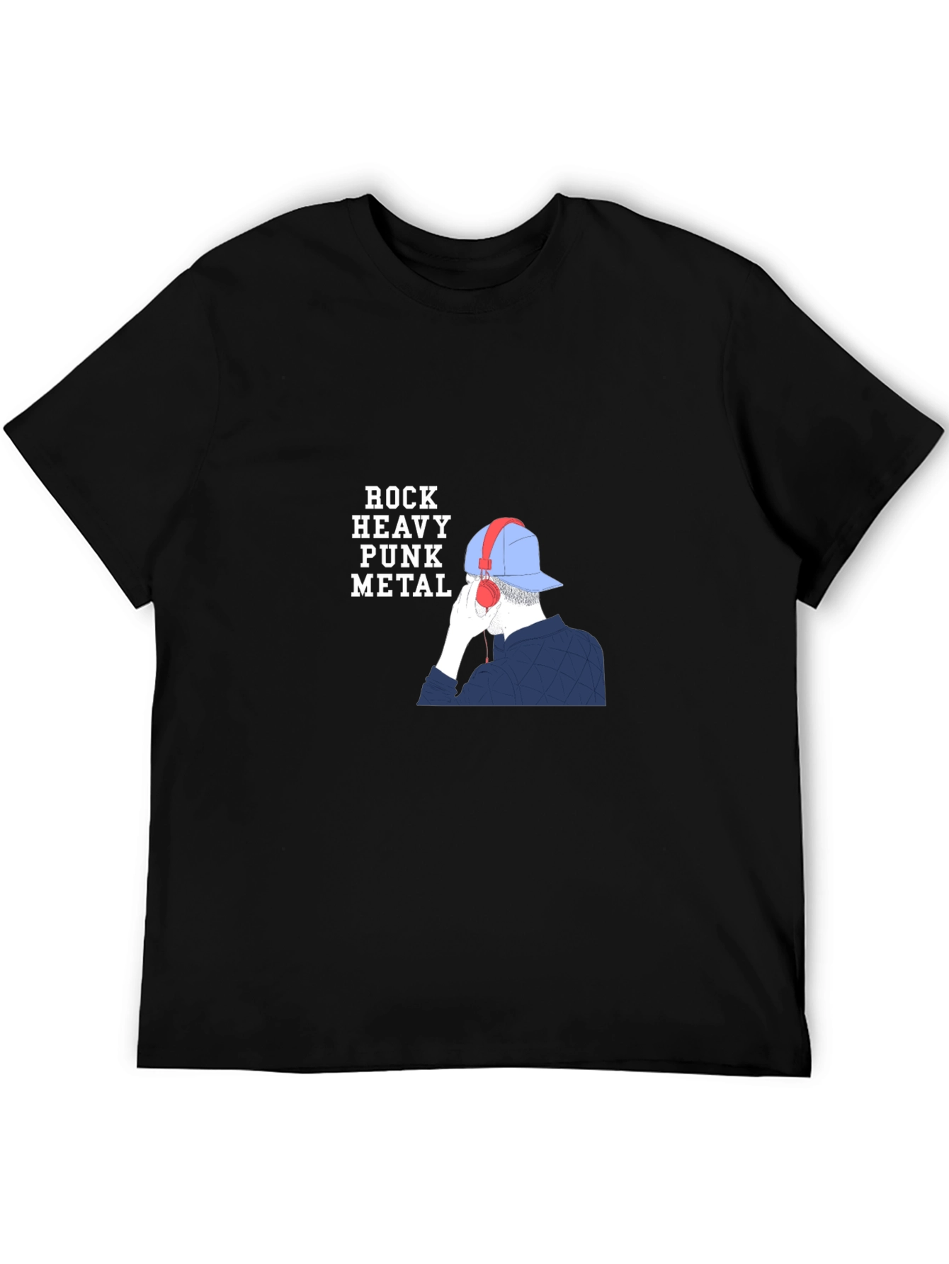 Rock Heavy Punk Metal Graphic T-Shirt