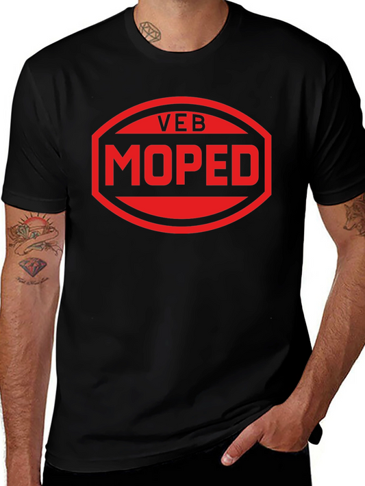 VEB Moped Graphic T-Shirt - Classic Automotive Apparel