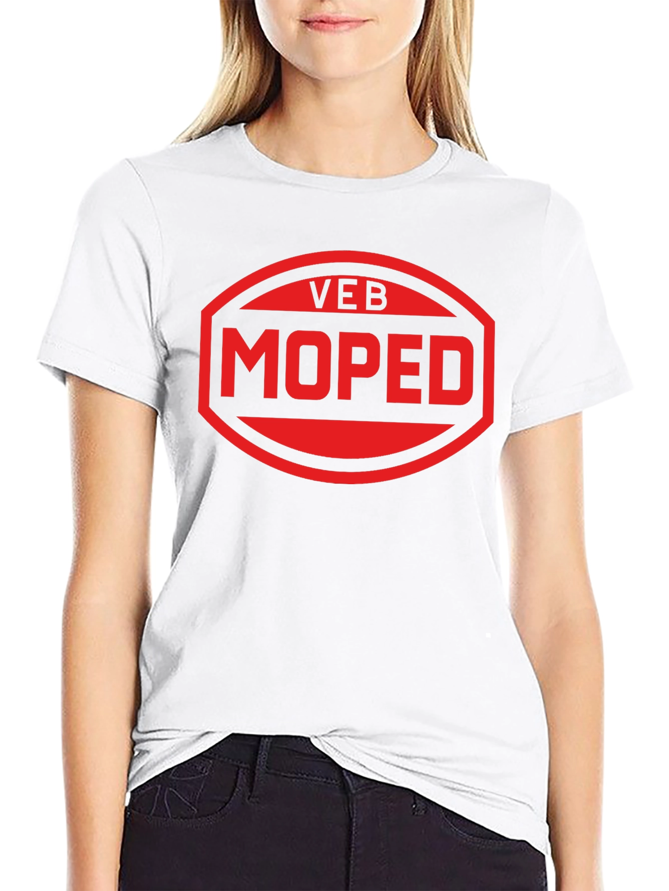 VEB Moped Graphic T-Shirt - Classic Automotive Apparel
