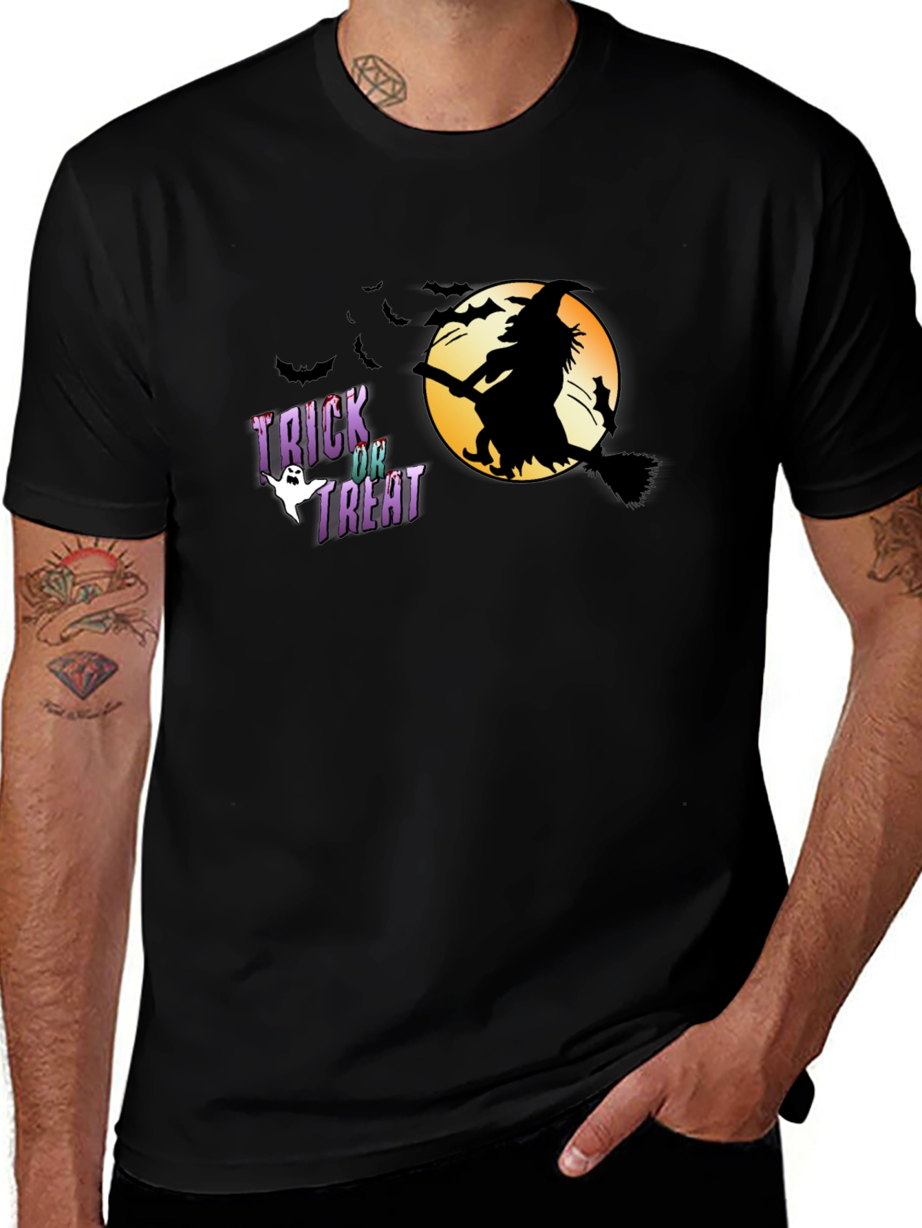 Halloween Witch T-Shirt - Trick or Treat Tee