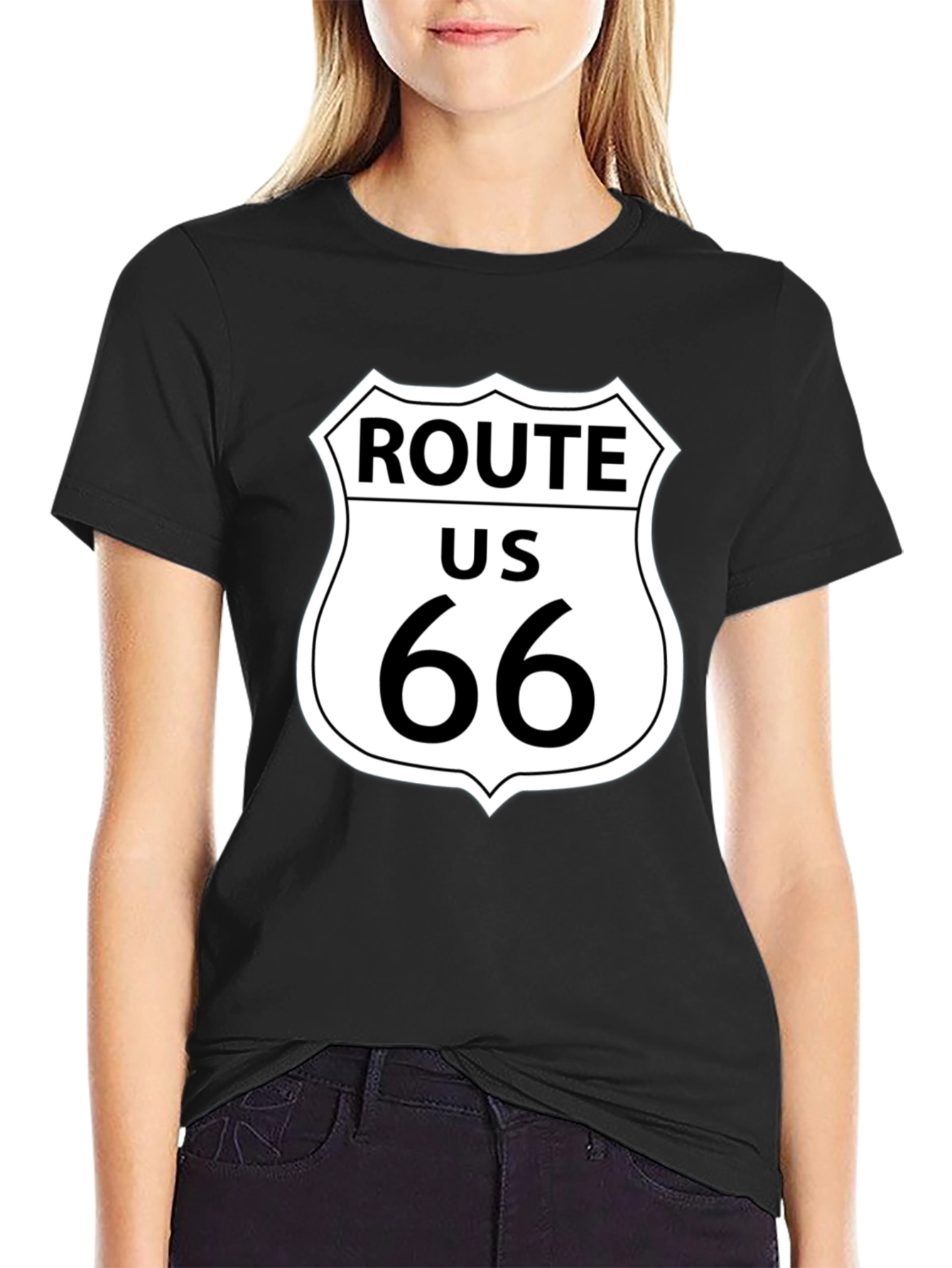 Route 66 T-Shirt - Classic US Highway