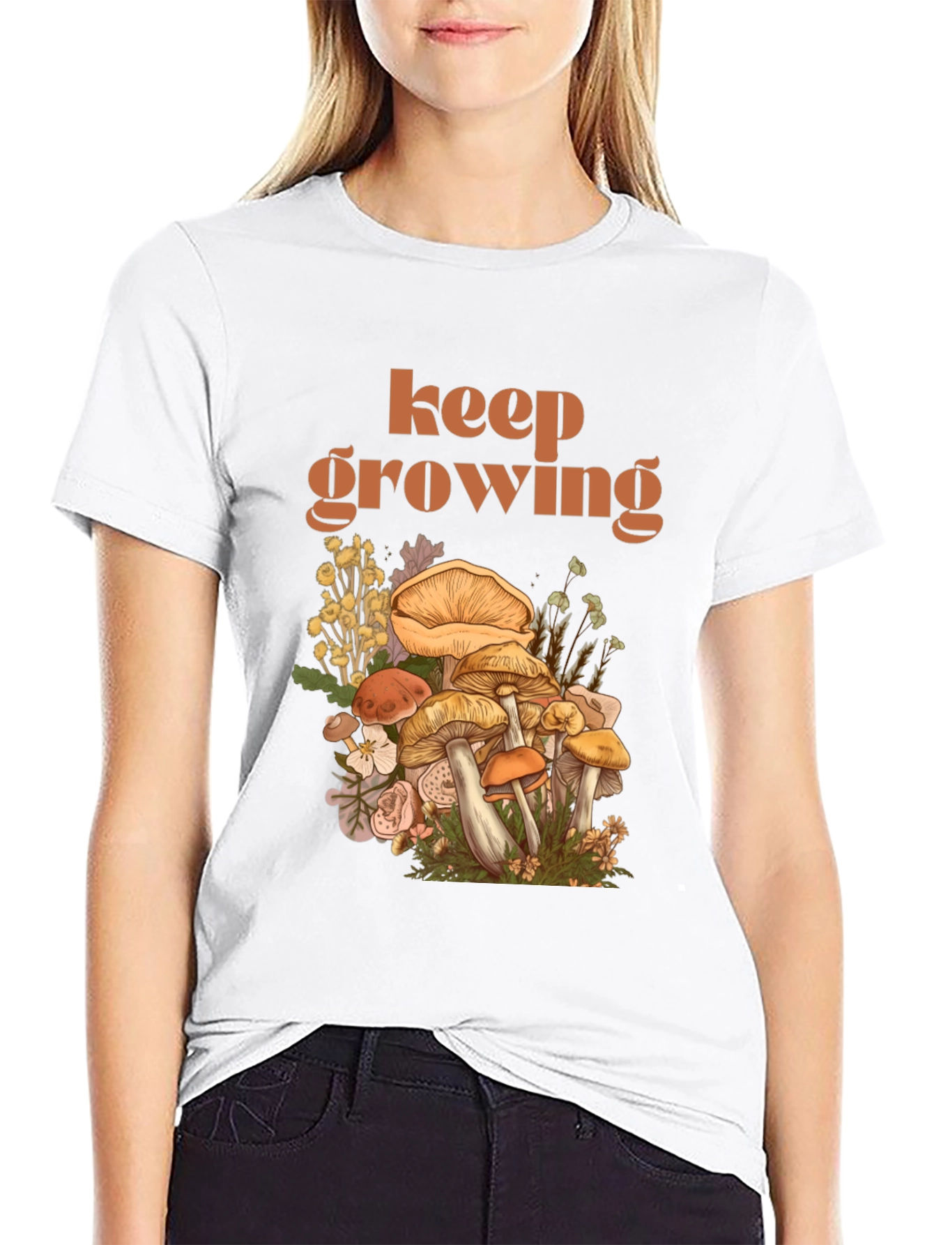 Keep Growing Mushroom T-Shirt
