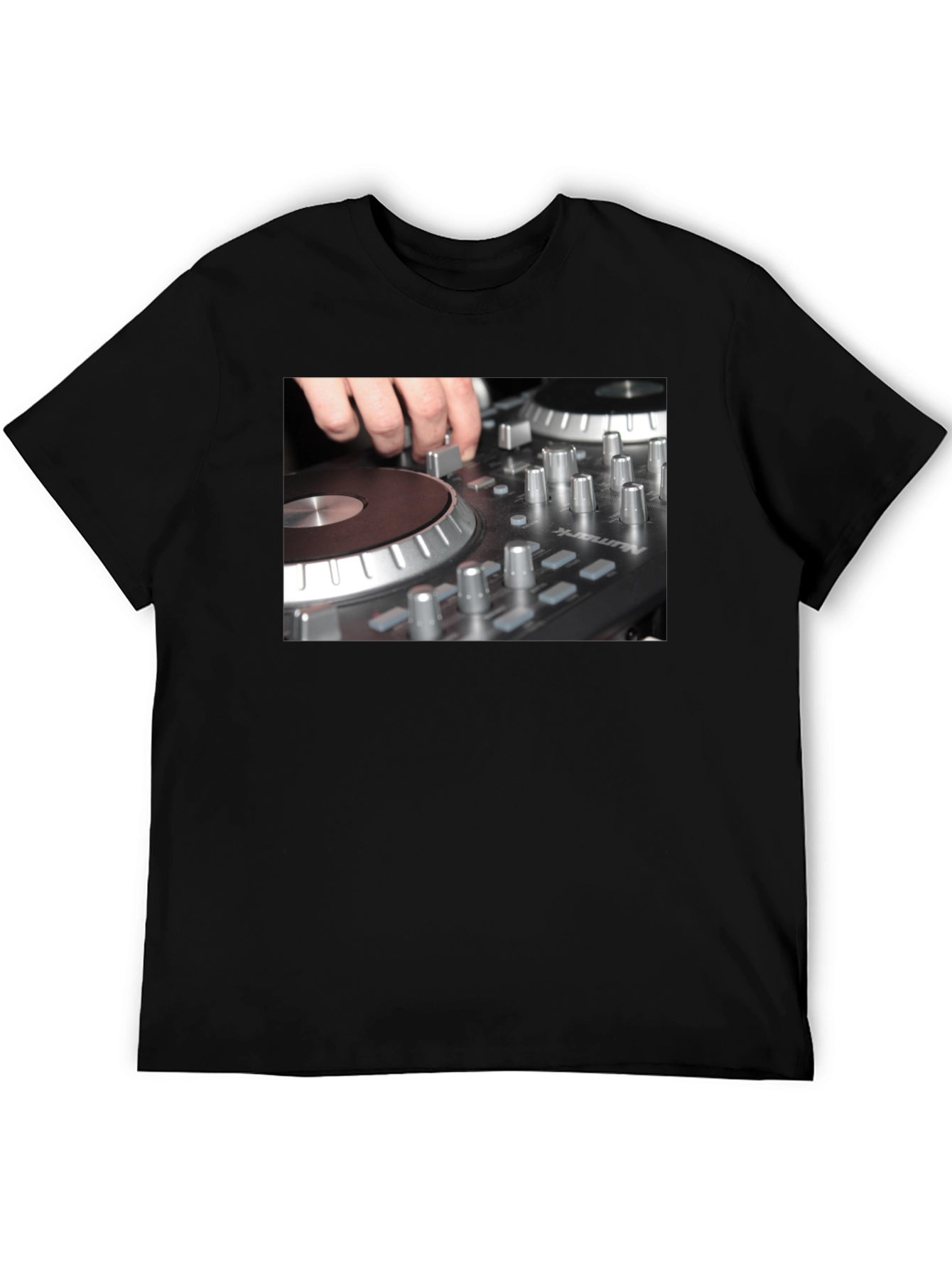 DJ Mixer Graphic T-Shirt - Music Lover Tee