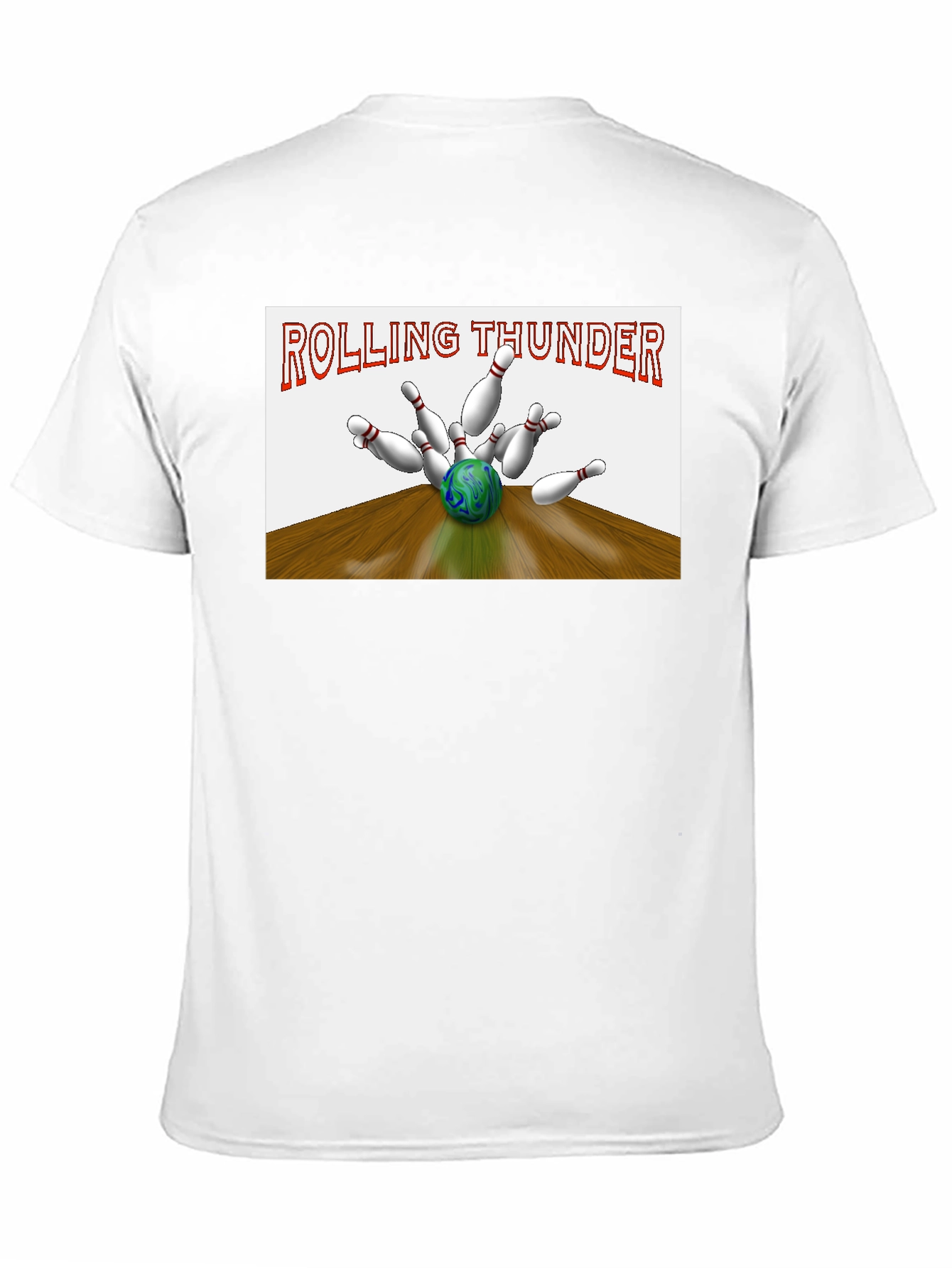 Rolling Thunder Bowling Strike Graphic Tee