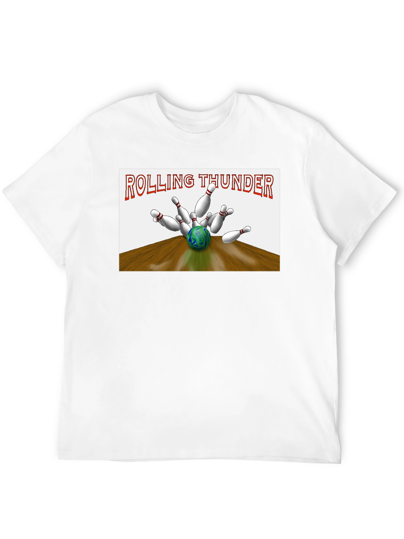Rolling Thunder Bowling Strike Graphic Tee