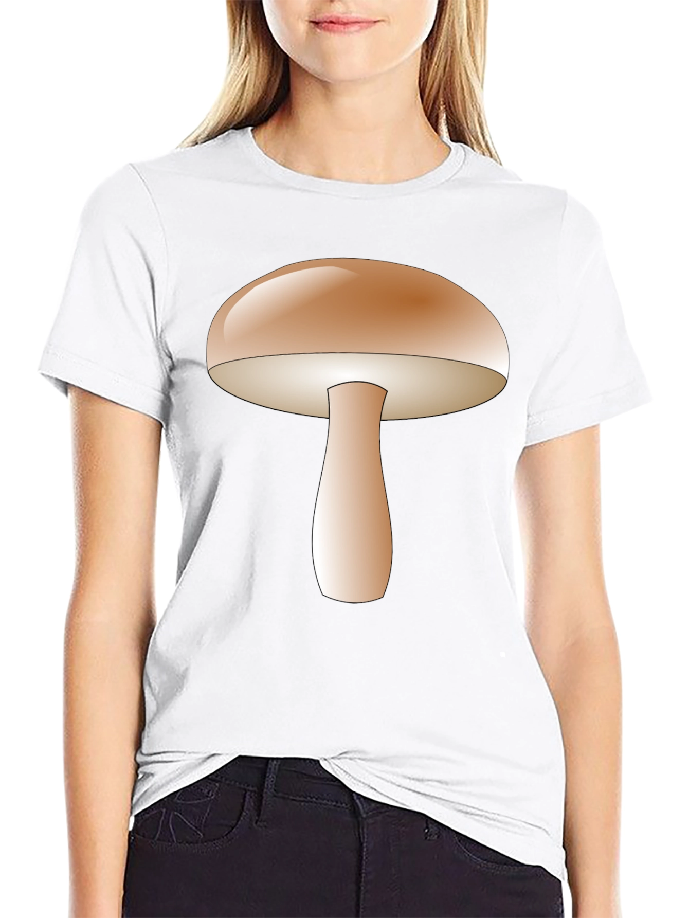 Mushroom Graphic Tee - Unique Design