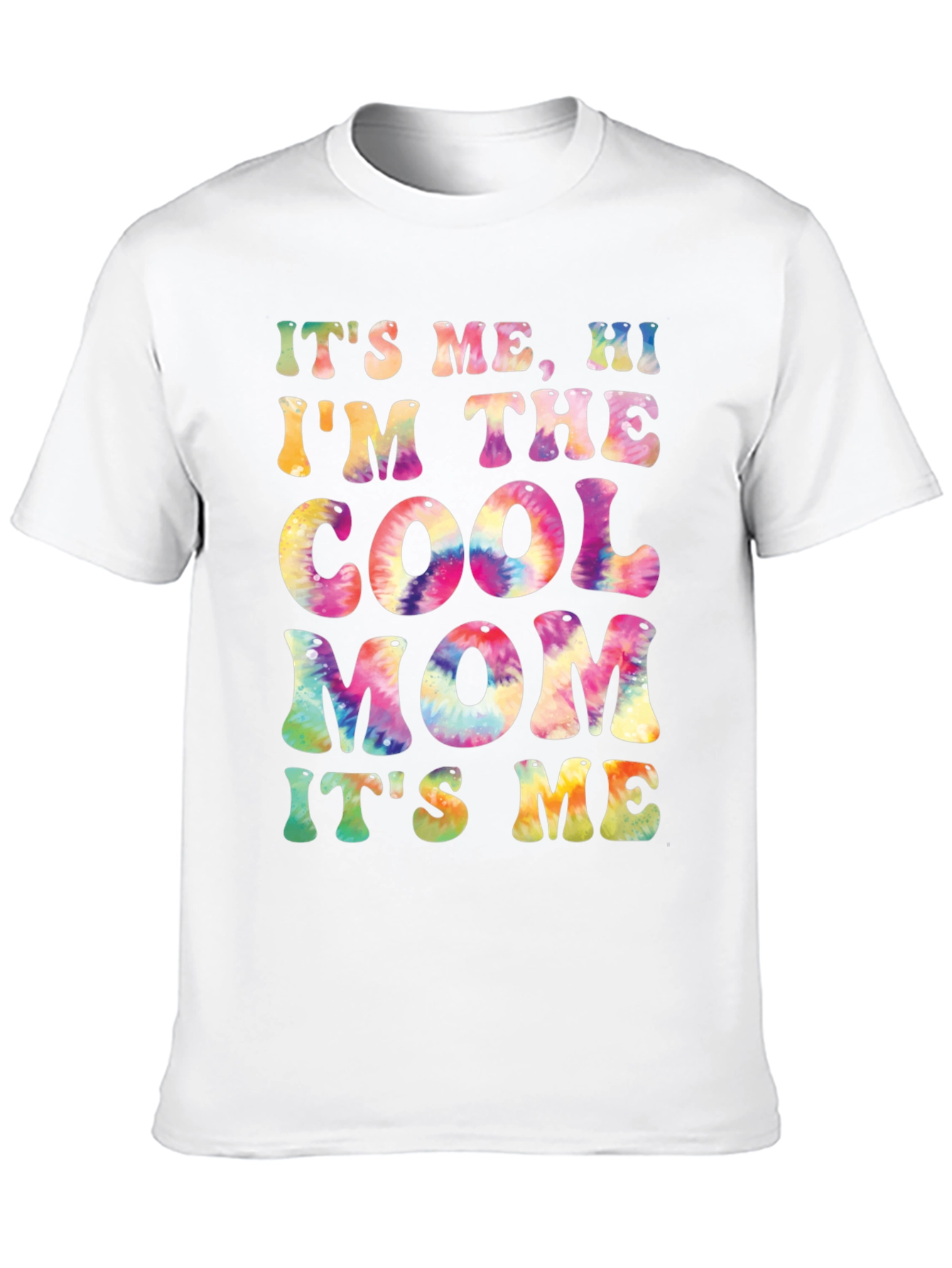 Cool Mom Tie-Dye Graphic T-Shirt