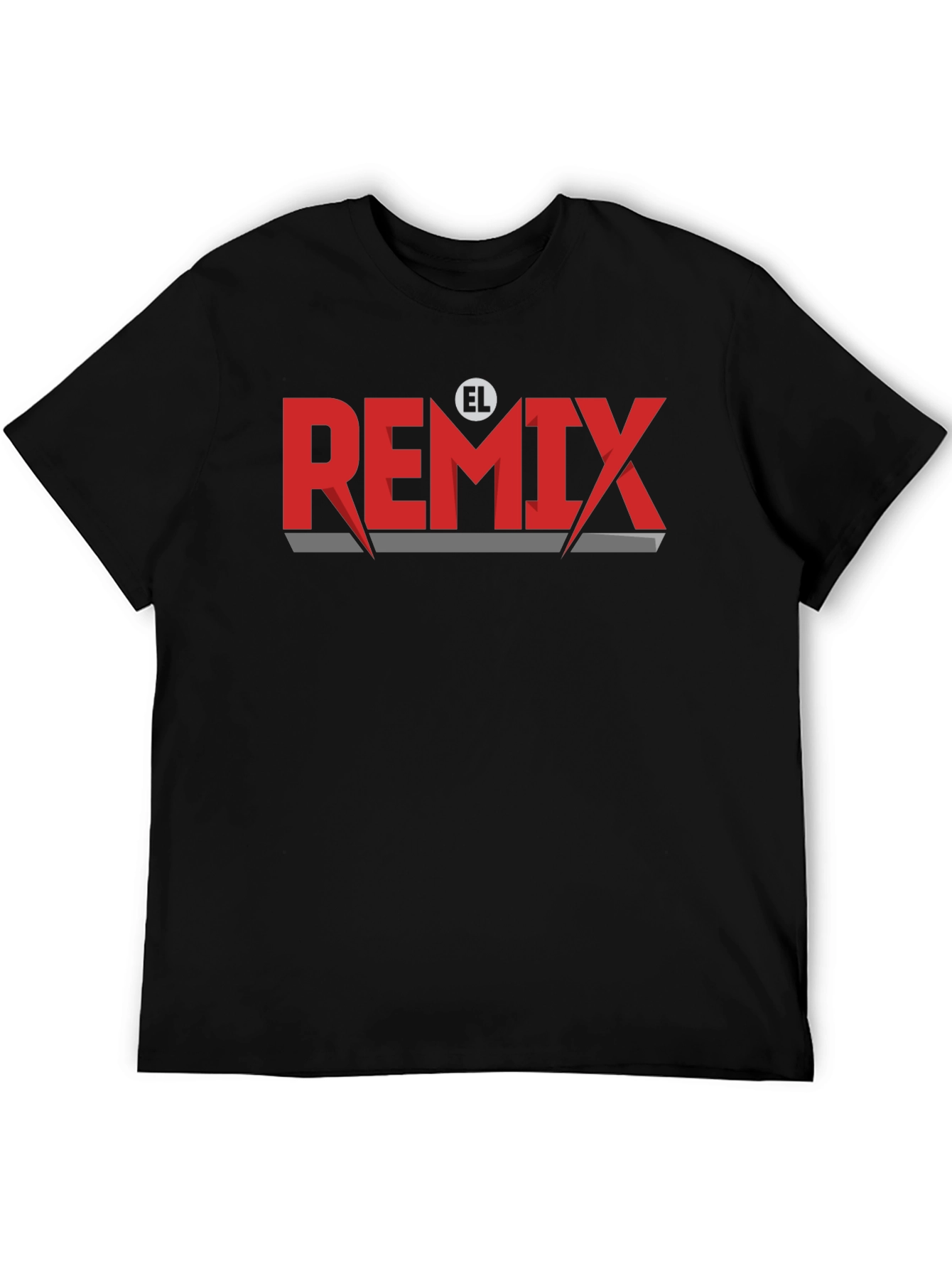 EL Remix Graphic T-Shirt - Stylish Crew Neck Tee