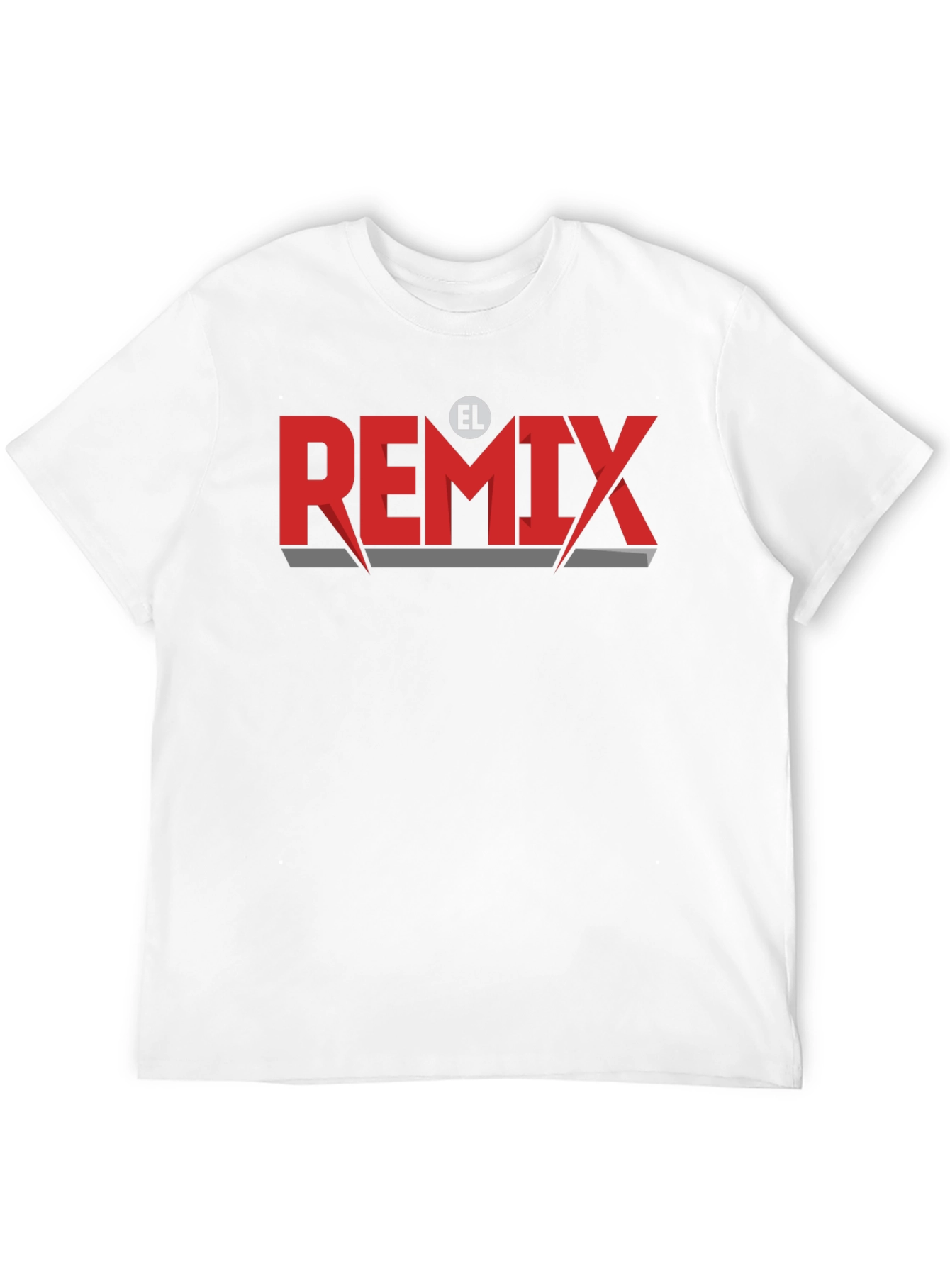 EL Remix Graphic T-Shirt - Stylish Crew Neck Tee