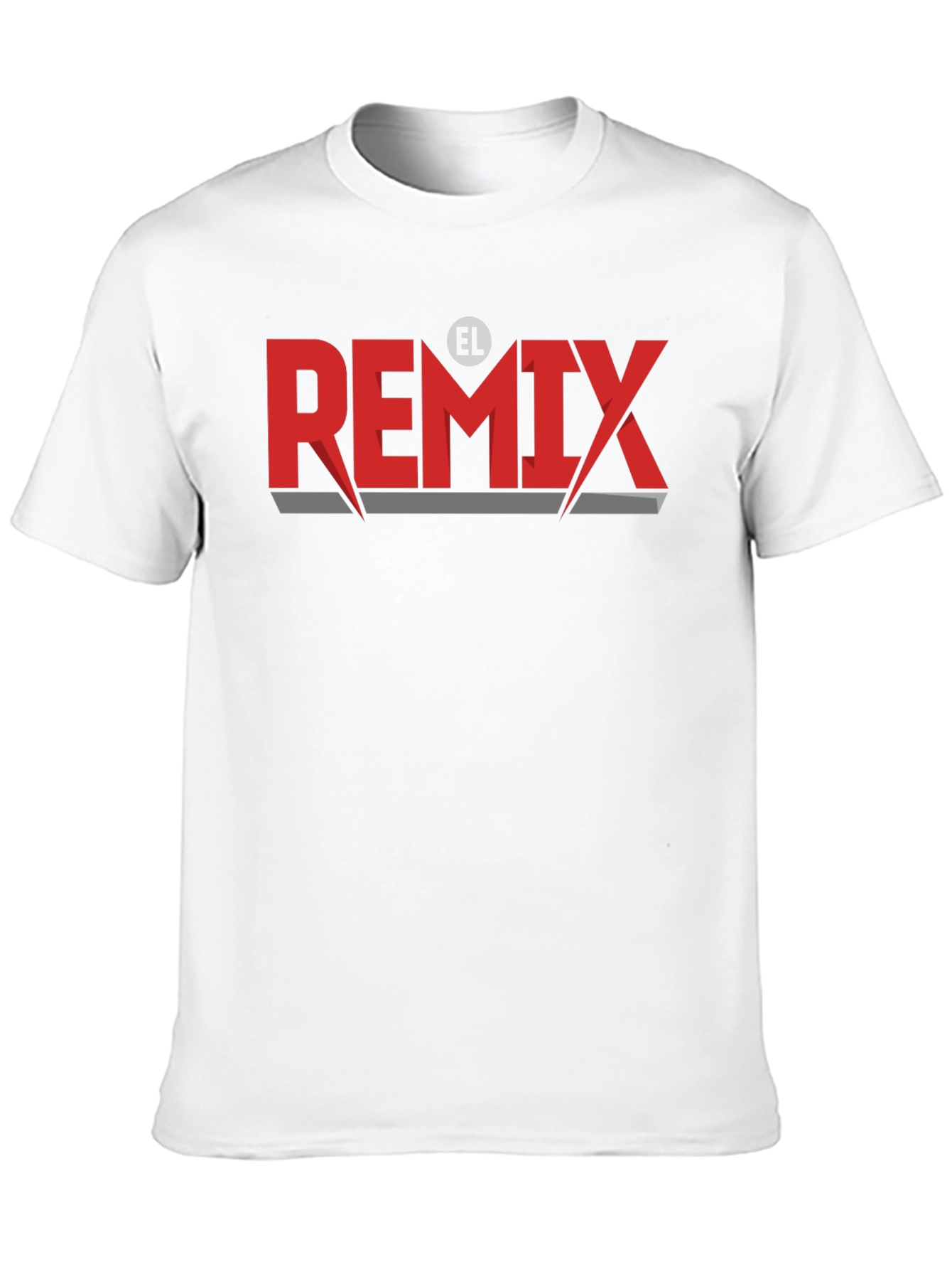 EL Remix Graphic T-Shirt - Stylish Crew Neck Tee