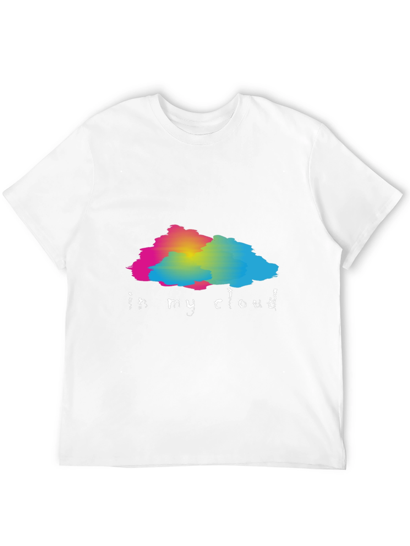 In My Cloud Graphic Black T-Shirt
