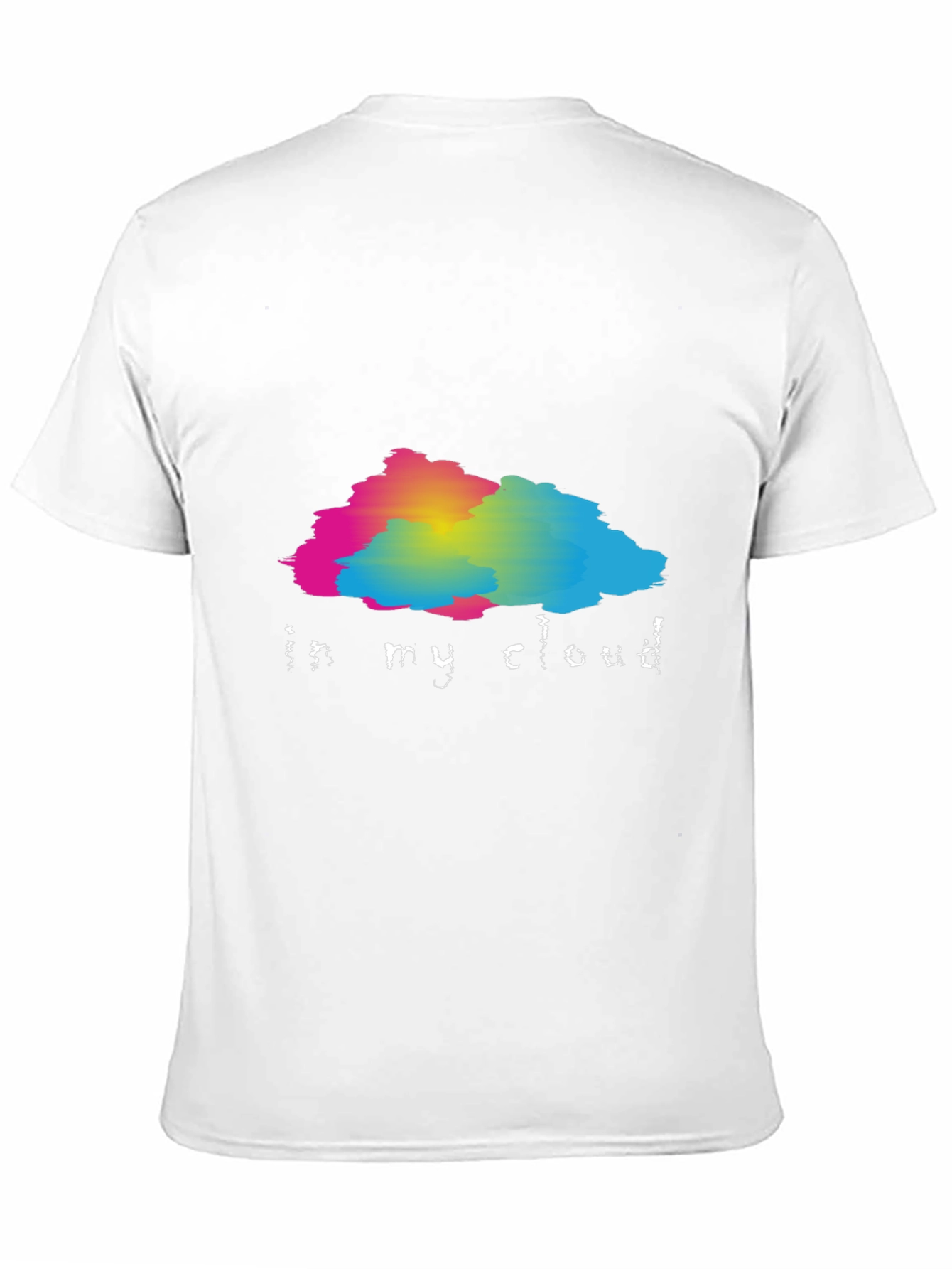 In My Cloud Graphic Black T-Shirt