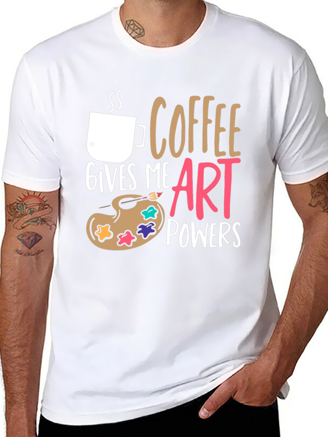 Coffee Art Powers T-Shirt