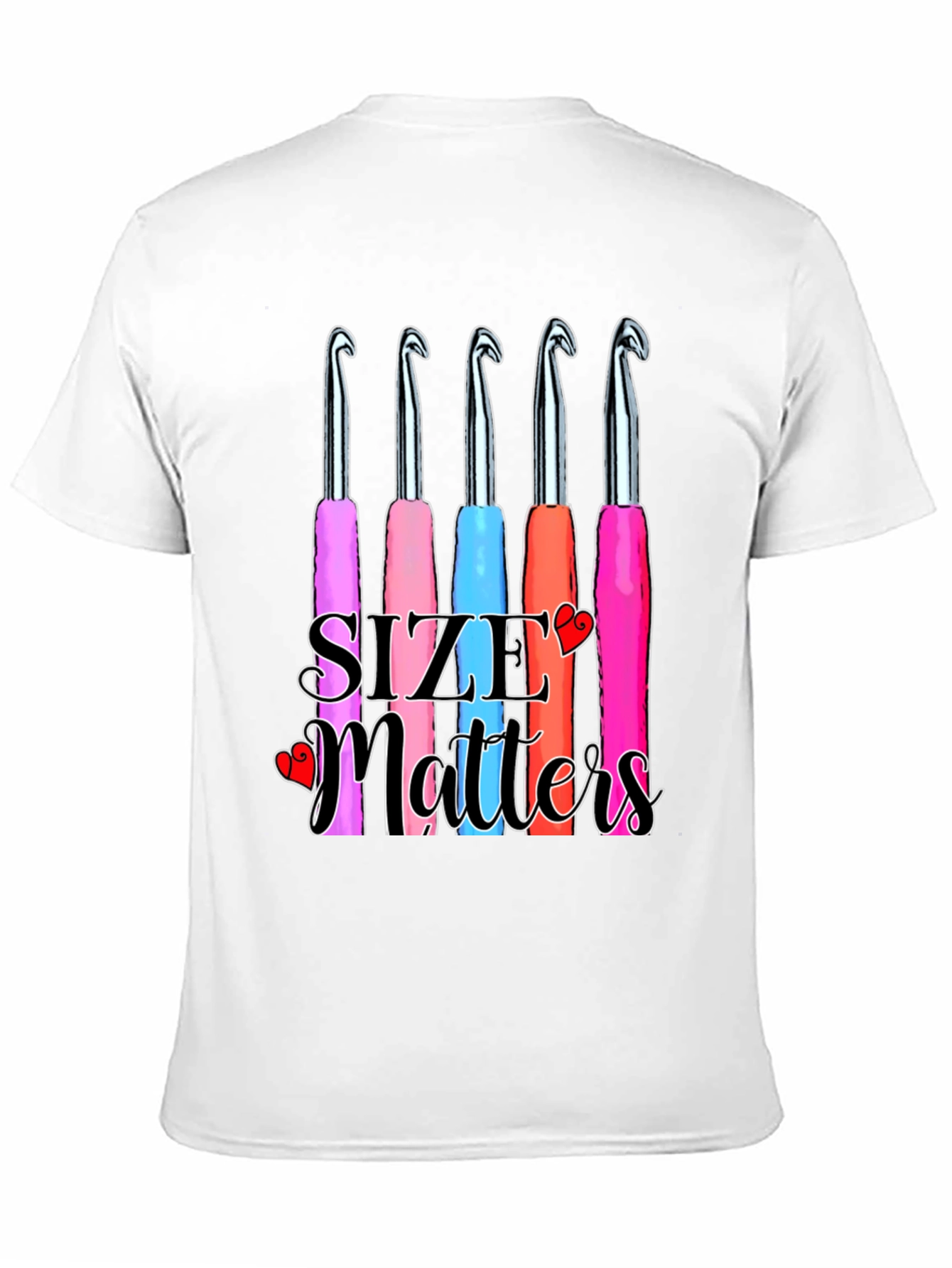 Size Matters Crochet Hook T-Shirt