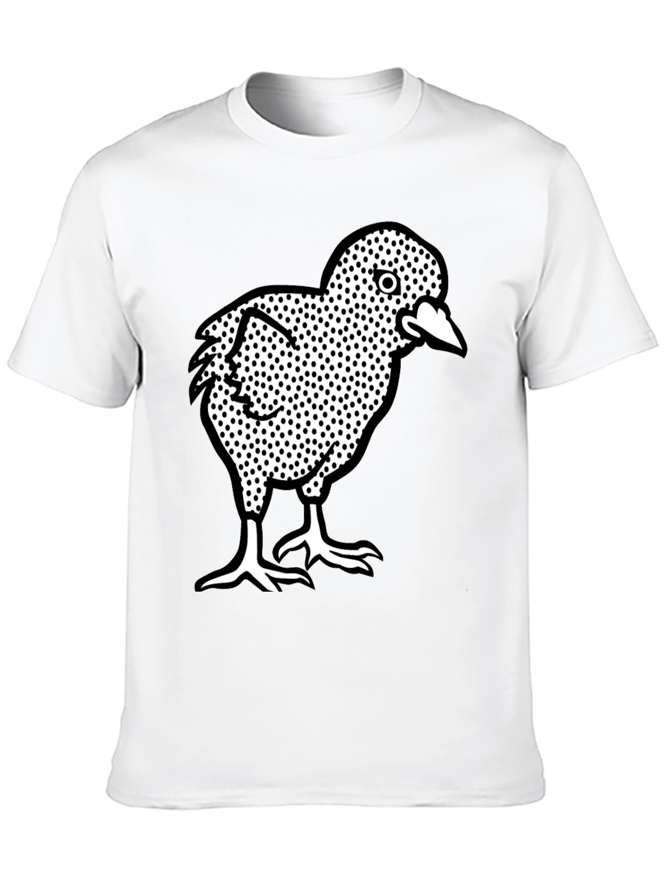 Cool Chicken Graphic Tee - Black