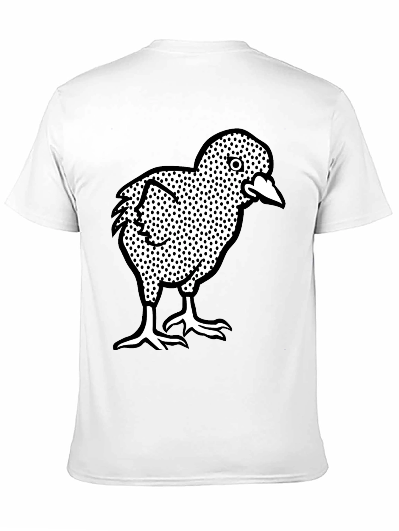 Cool Chicken Graphic Tee - Black