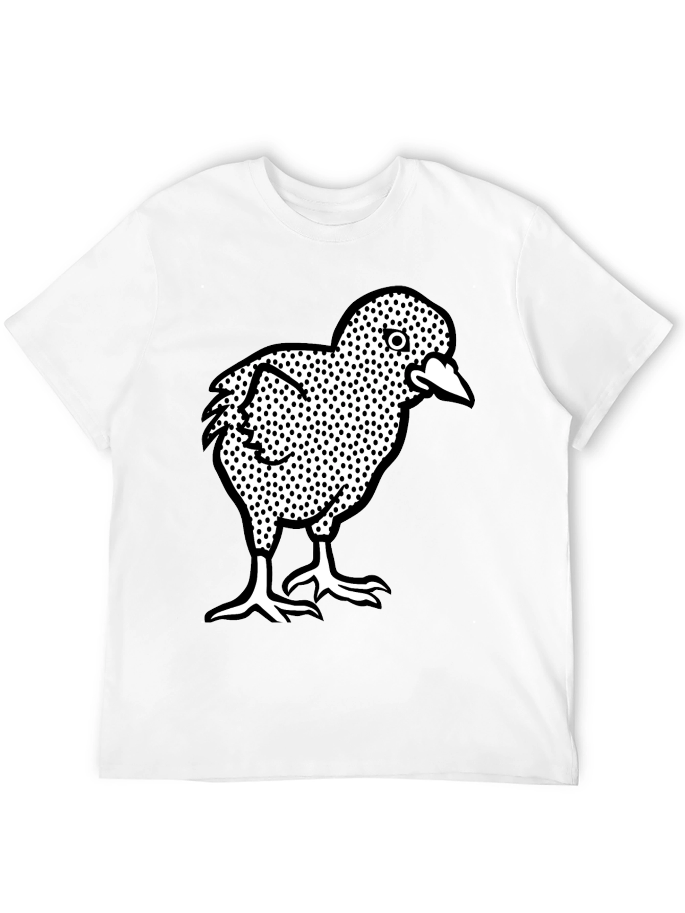 Cool Chicken Graphic Tee - Black