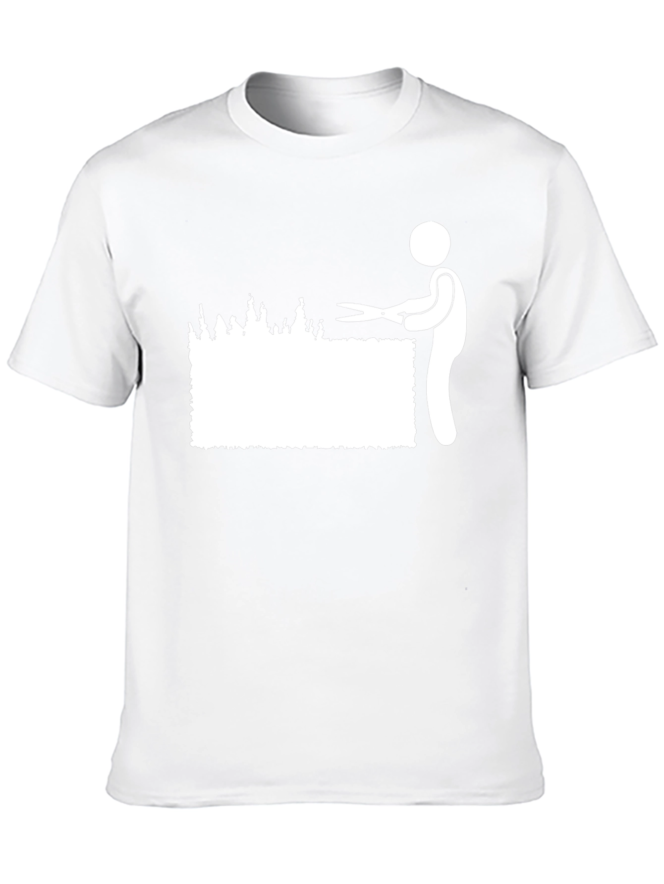 Gardener Stick Figure Humor T-Shirt