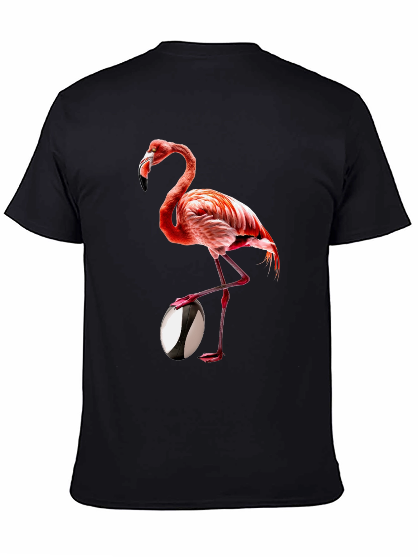 Flamingo Rugby T-Shirt - Unique Design