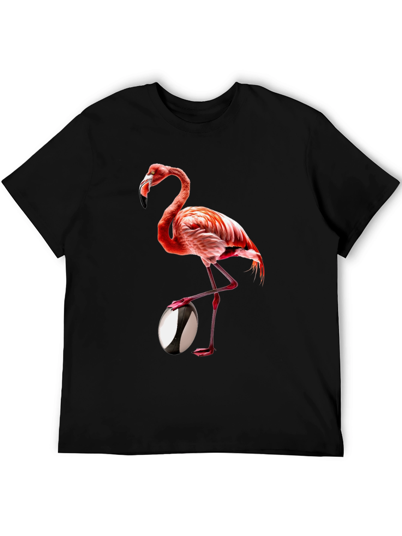 Flamingo Rugby T-Shirt - Unique Design
