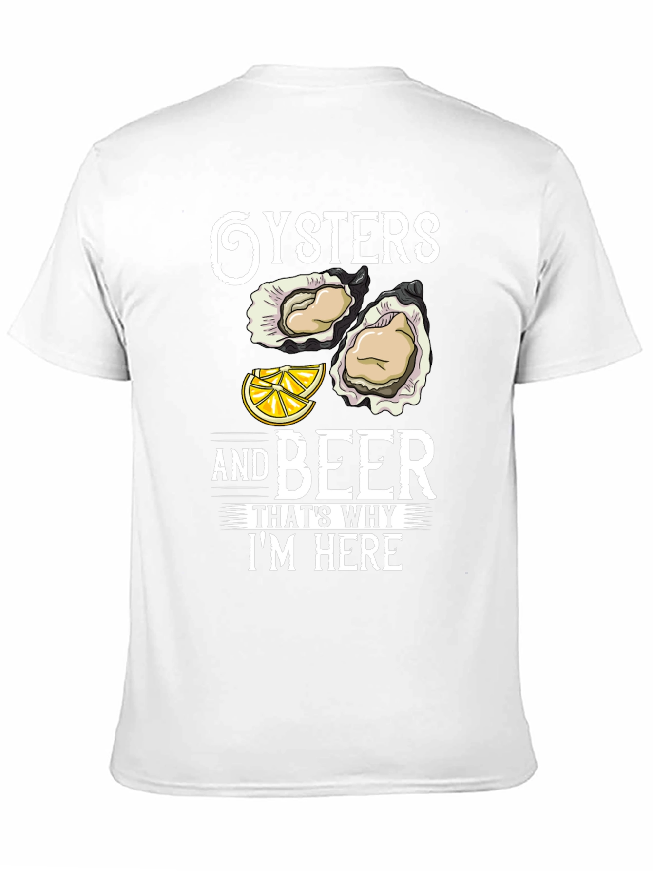 Oysters and Beer Graphic T-Shirt