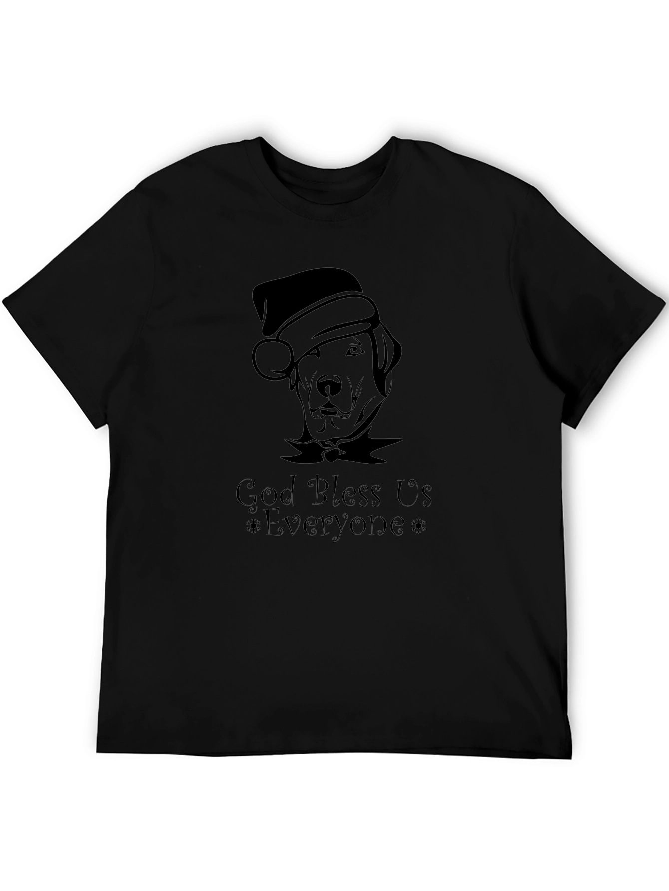 Holiday Dog T-Shirt - God Bless Us Everyone