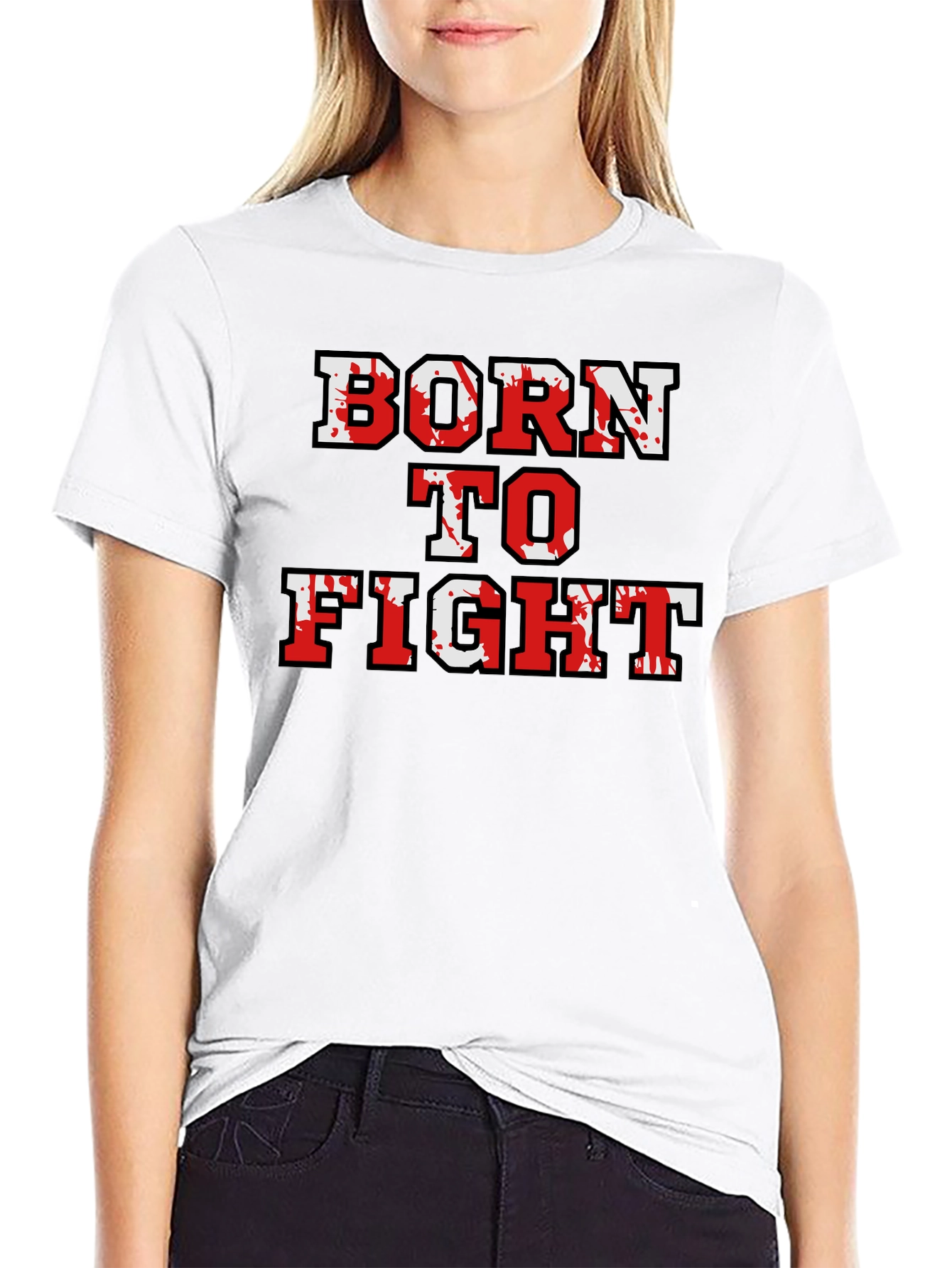Born To Fight Graphic T-Shirt