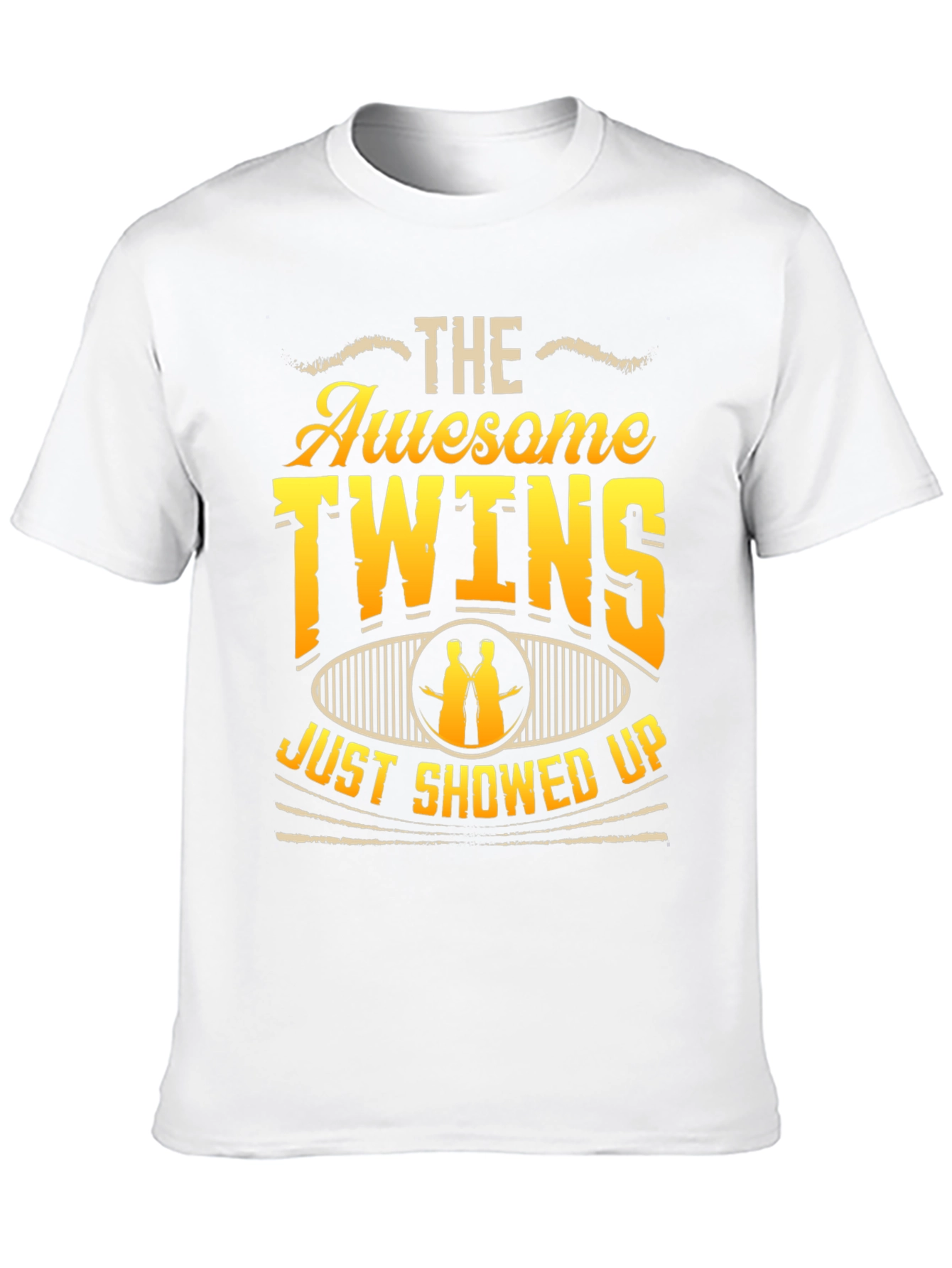 Awesome Twins T-Shirt - Funny Newborn Gift