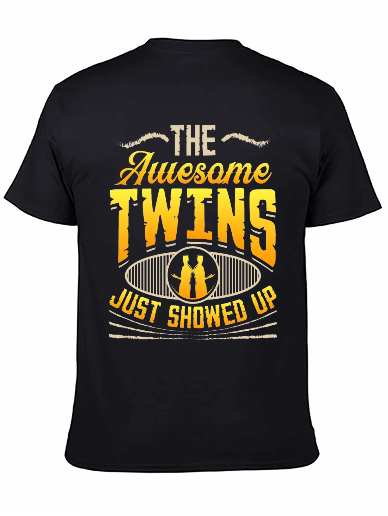 Awesome Twins T-Shirt - Funny Newborn Gift