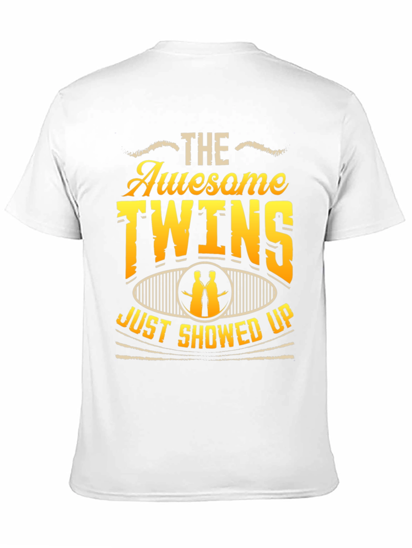 Awesome Twins T-Shirt - Funny Newborn Gift