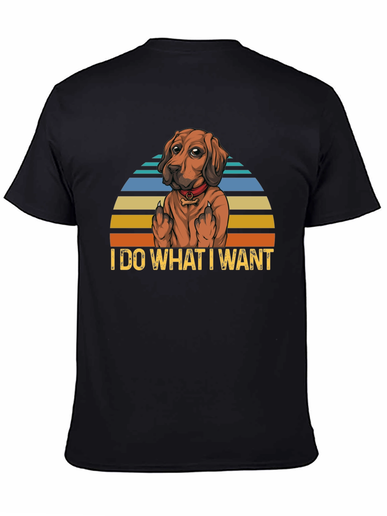 I Do What I Want Dog Graphic T-Shirt