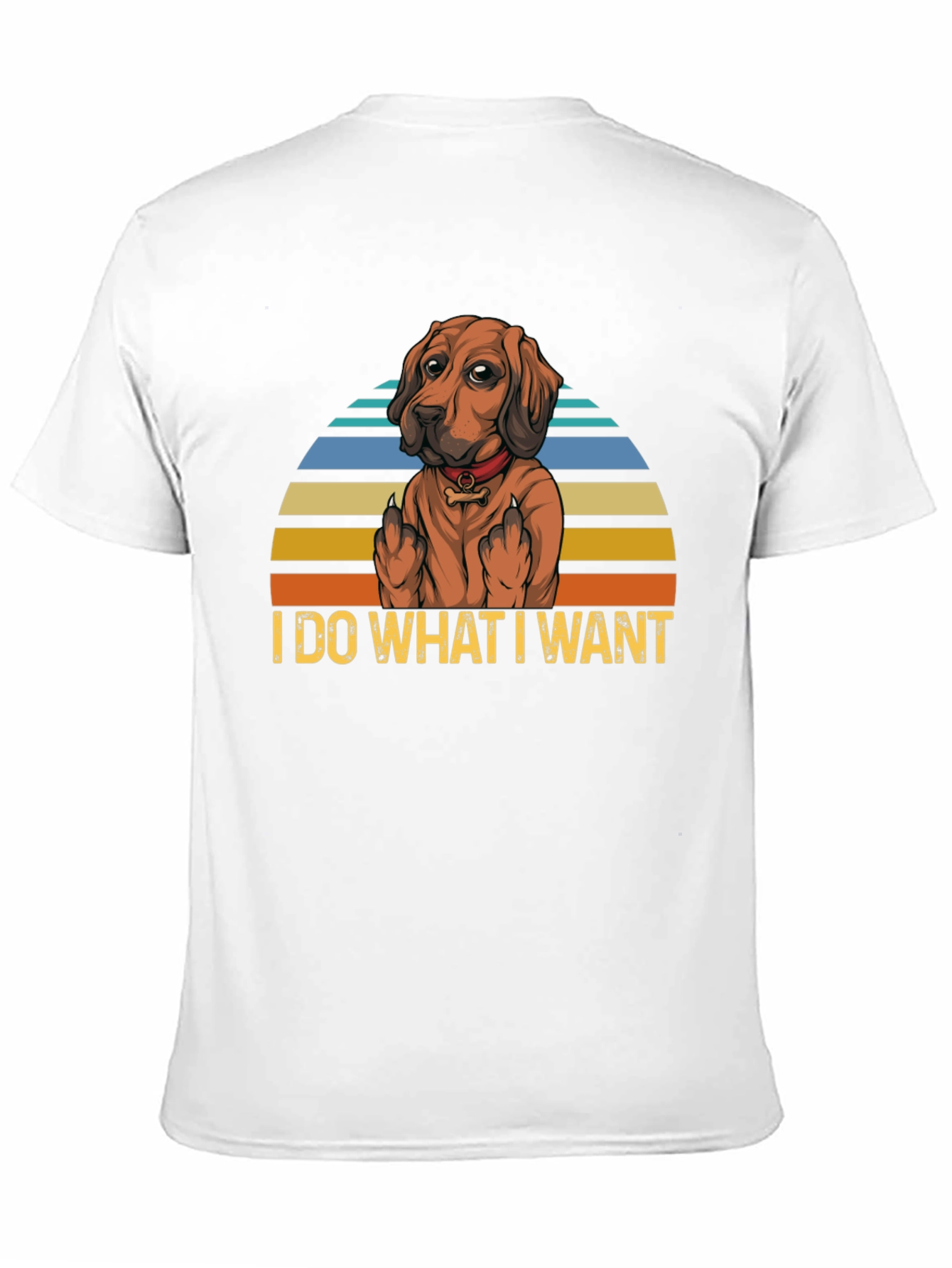 I Do What I Want Dog Graphic T-Shirt