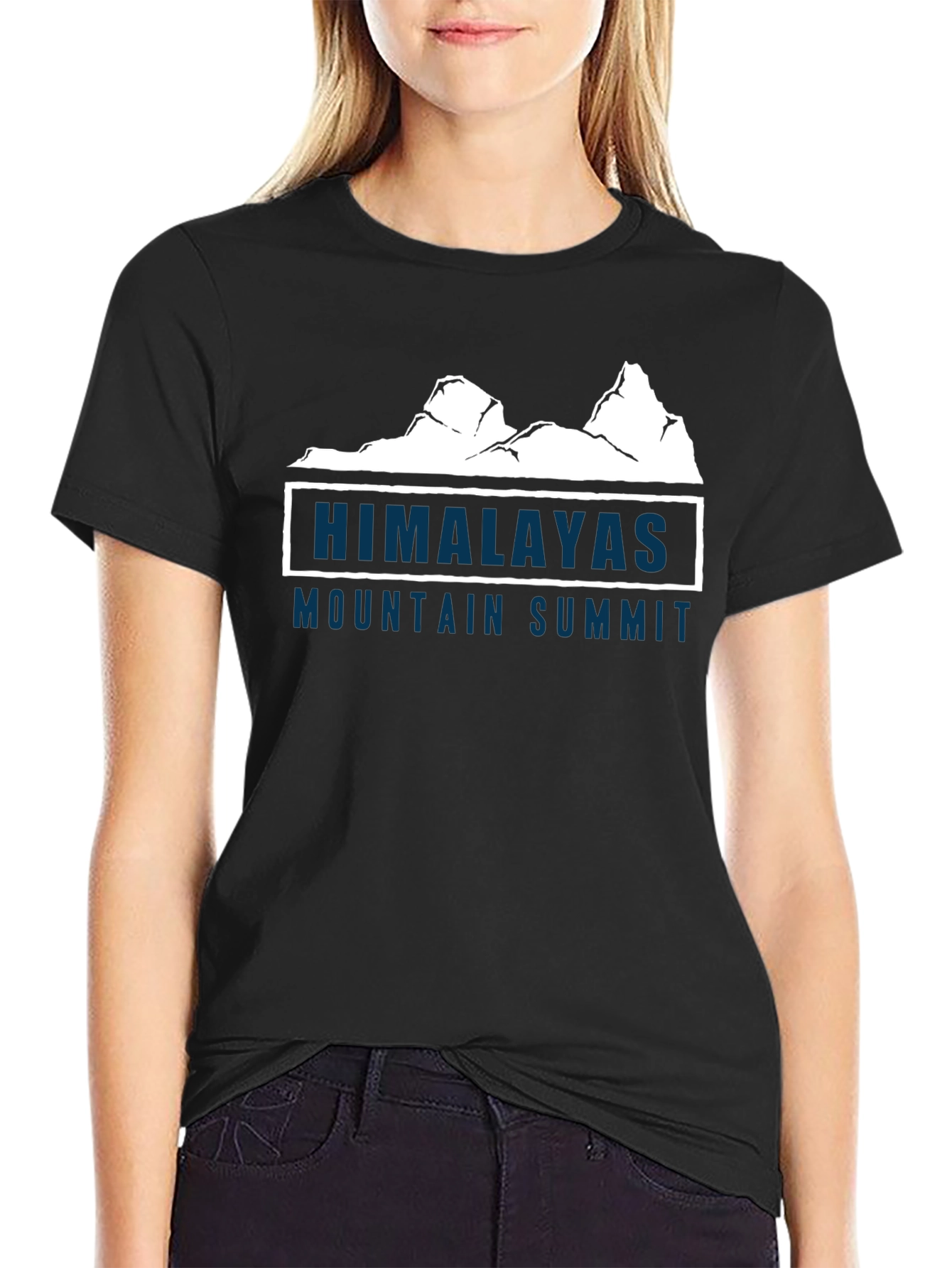 Himalayas Mountain Summit Graphic T-Shirt