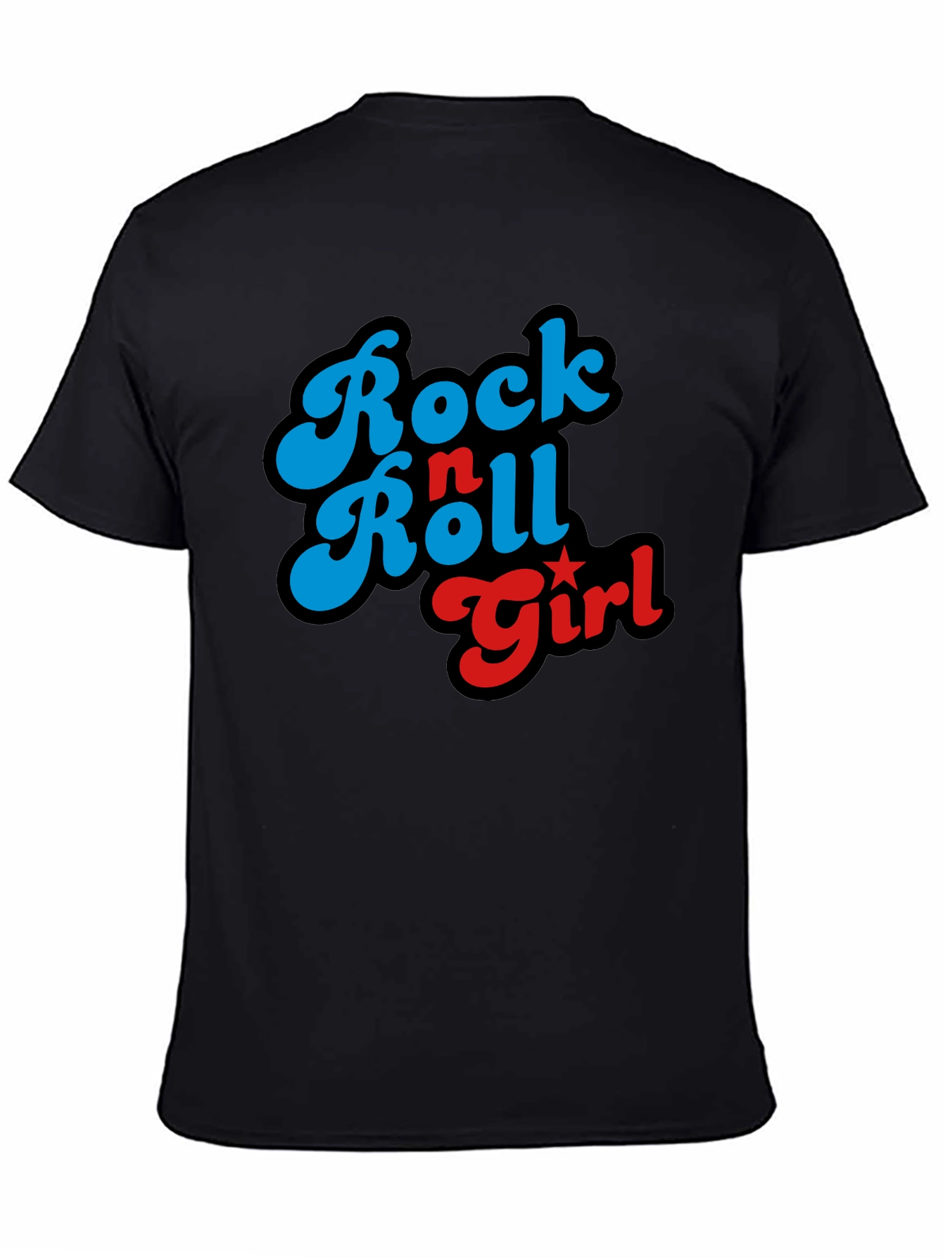 Rock n Roll Girl T-Shirt - Retro Design