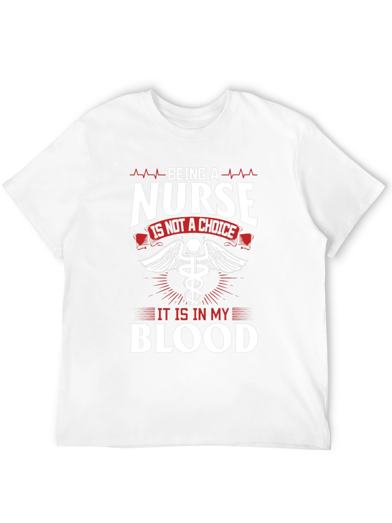 Nurse Its in My Blood Graphic Tee