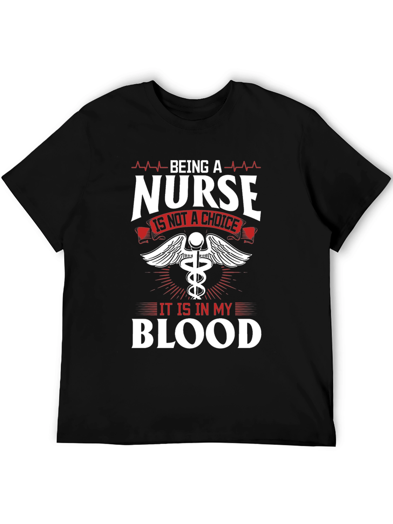 Nurse Its in My Blood Graphic Tee
