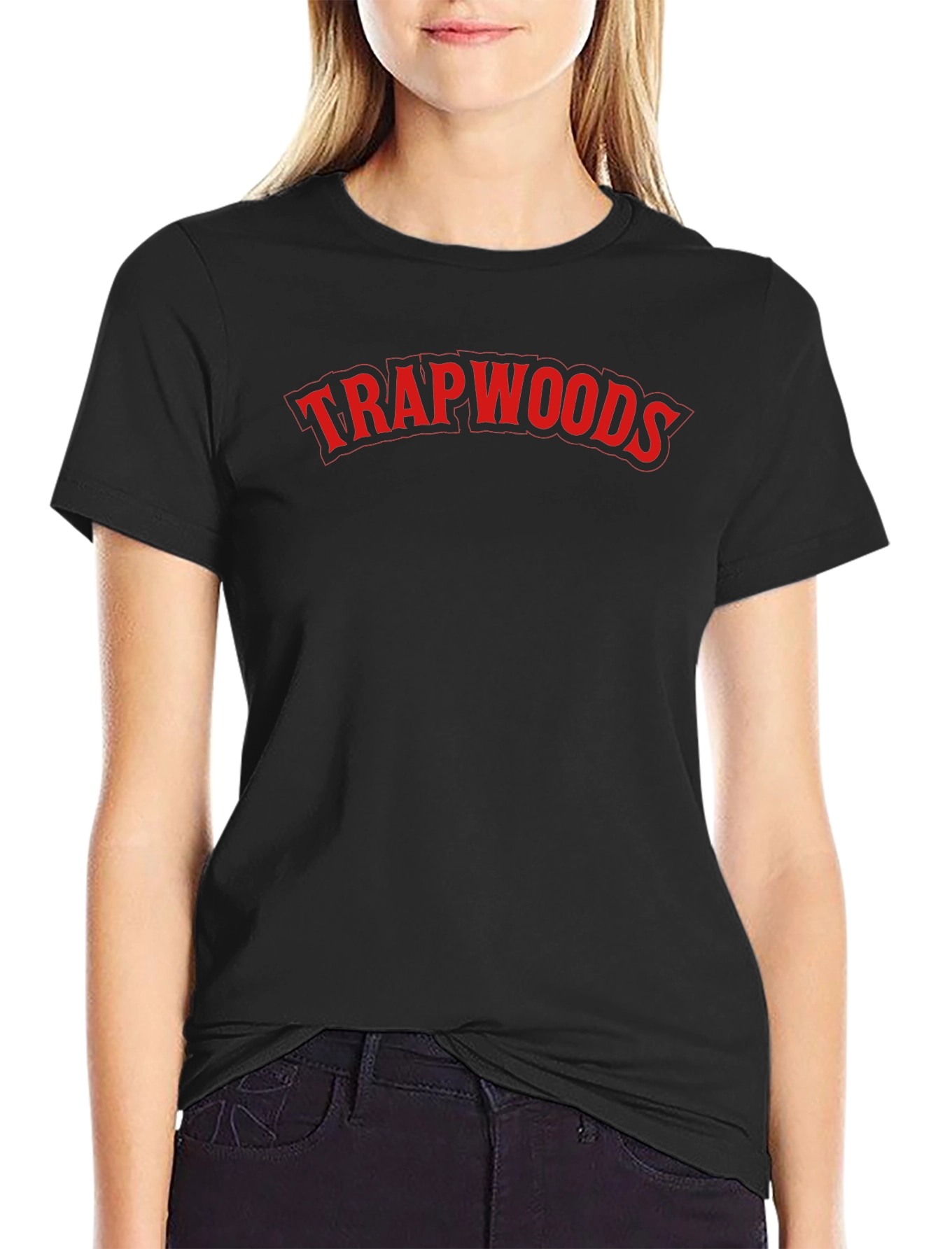 Trapwoods Black Graphic T-Shirt