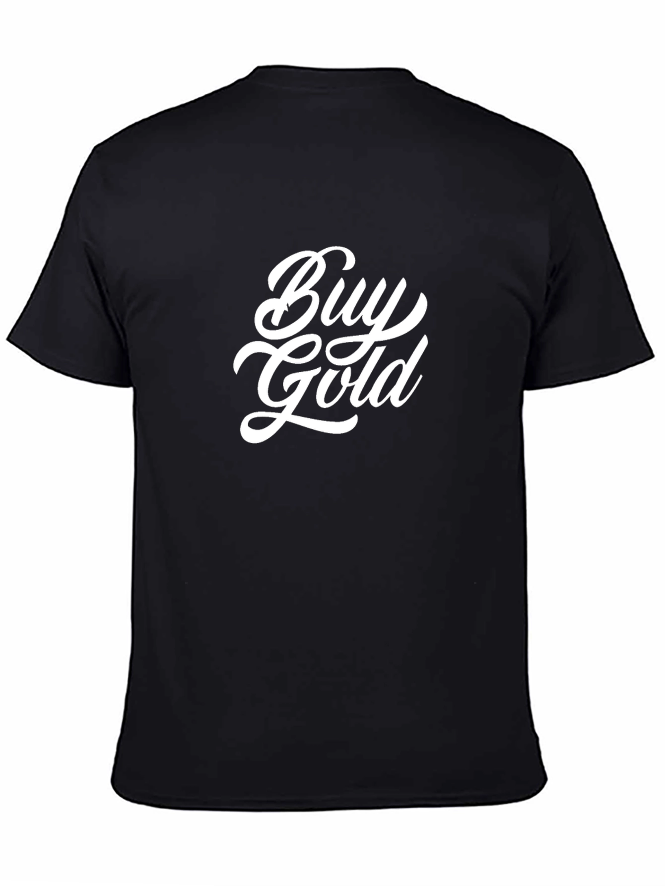 Buy Gold Graphic Tee - Stylish Investment Statement